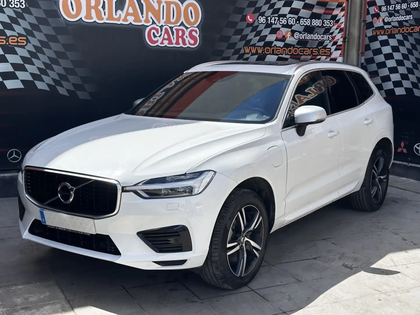 Volvo XC60 T8 Twin R-Design Blanco - 1