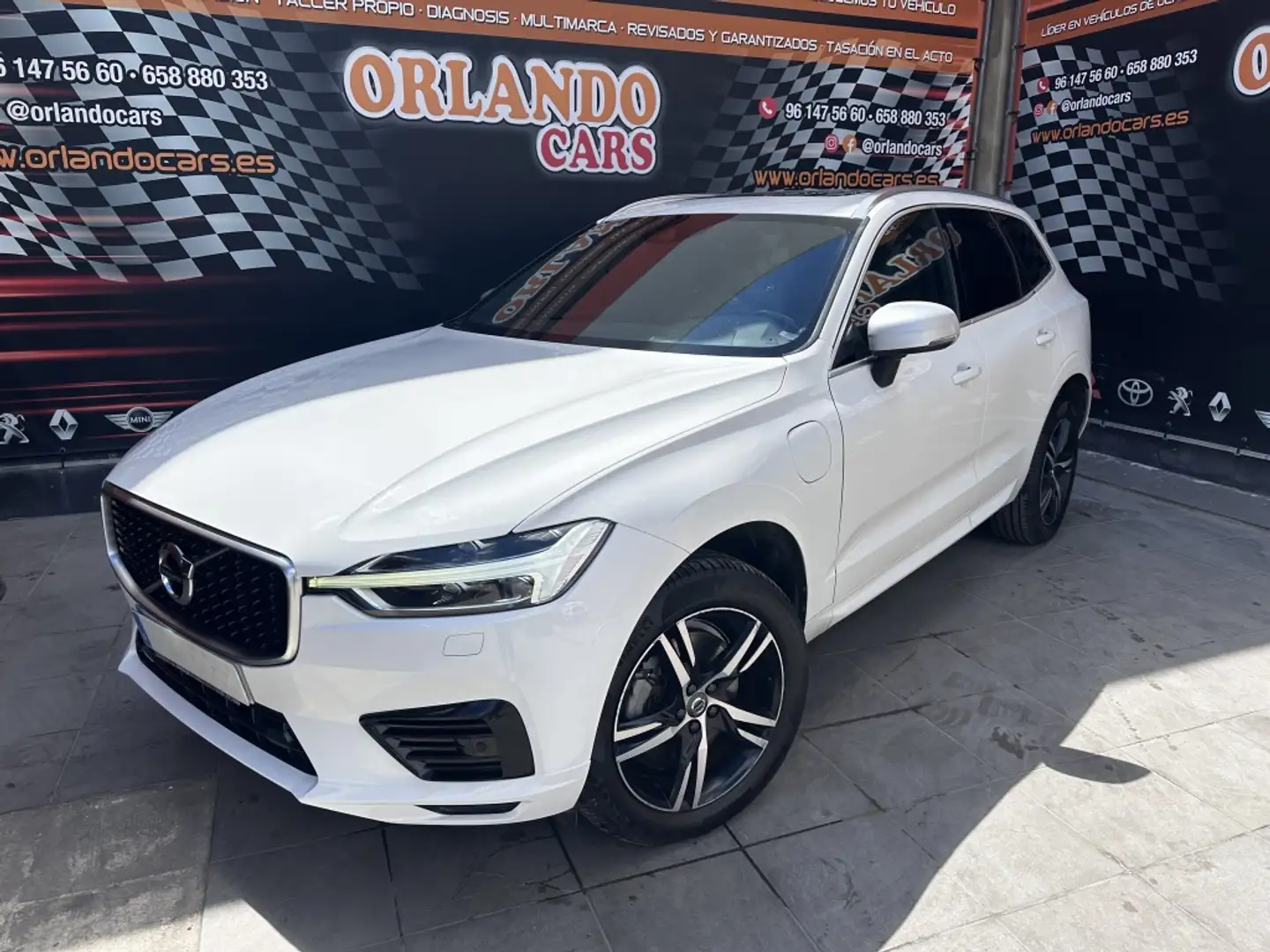 Volvo XC60 T8 Twin R-Design Blanco - 2