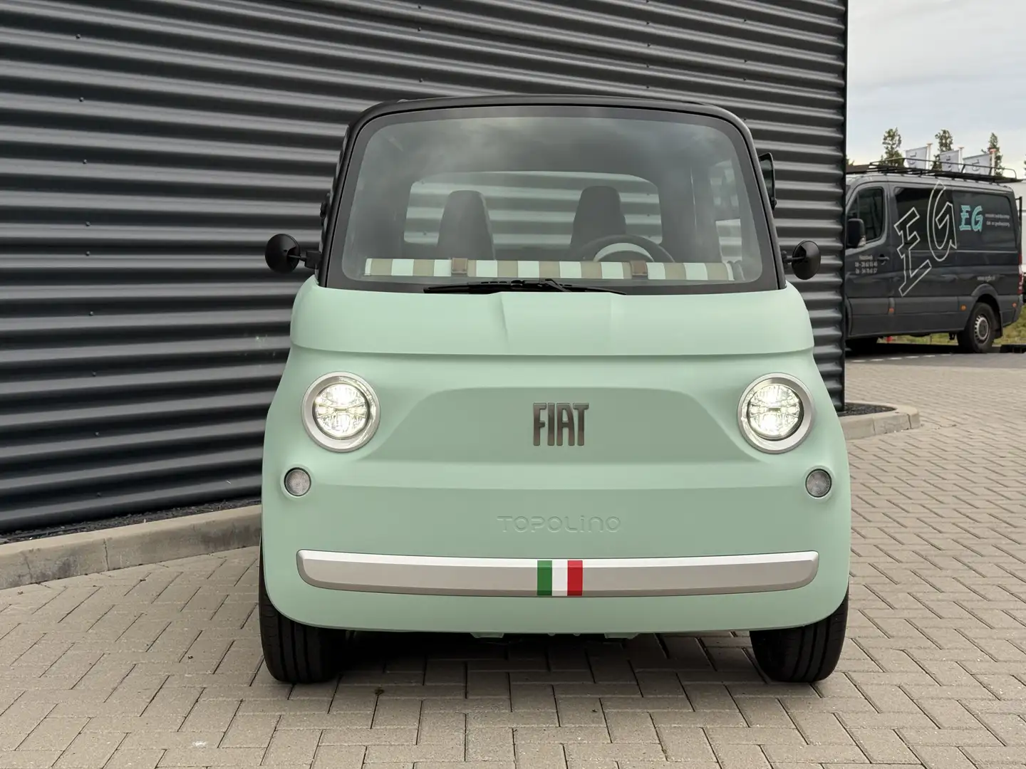 Fiat Topolino Tricolore Direct leverbaar op kenteken Vert - 2