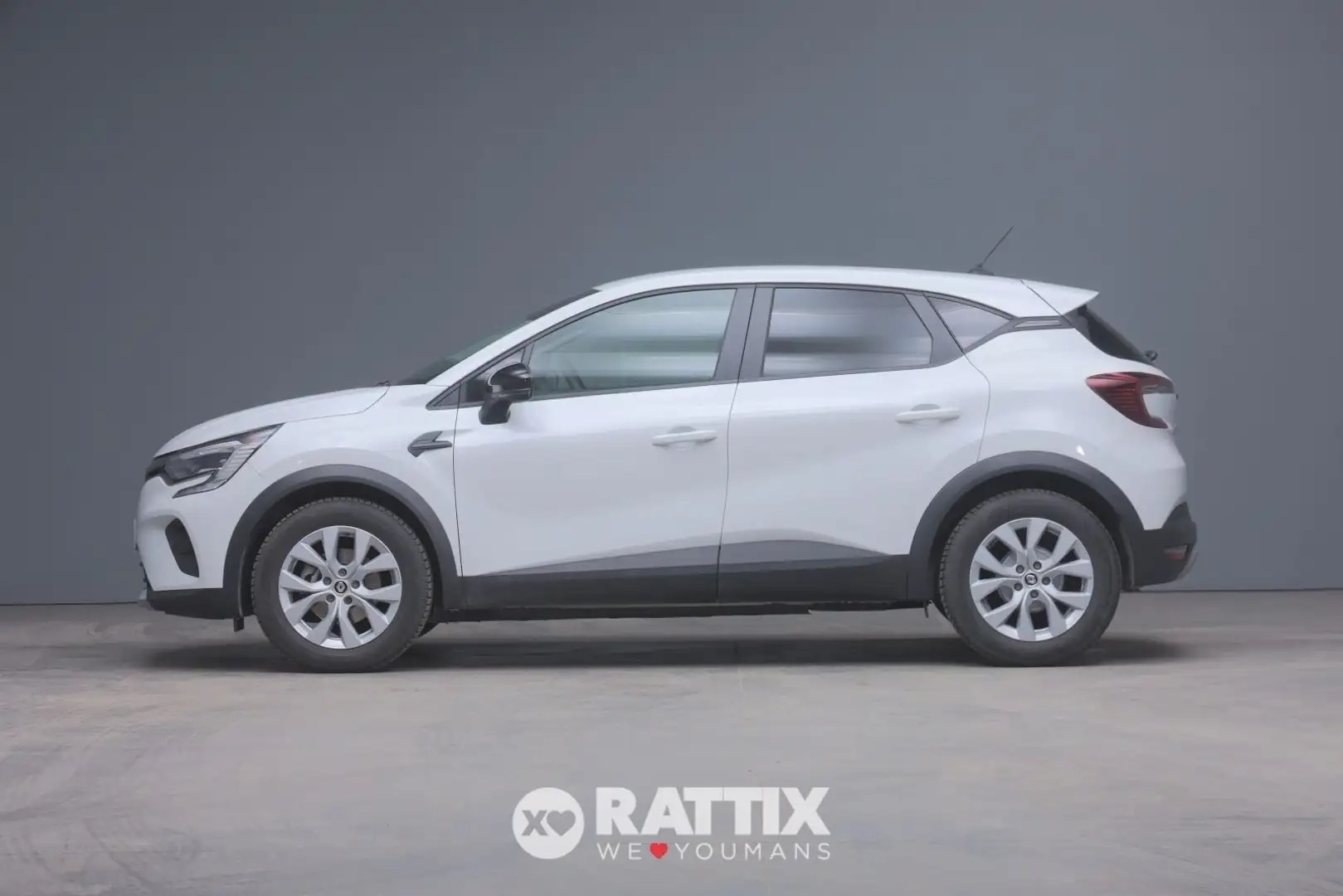 Renault Captur 1.6 Hybrid E-Tech 145CV Business Auto Bianco - 2