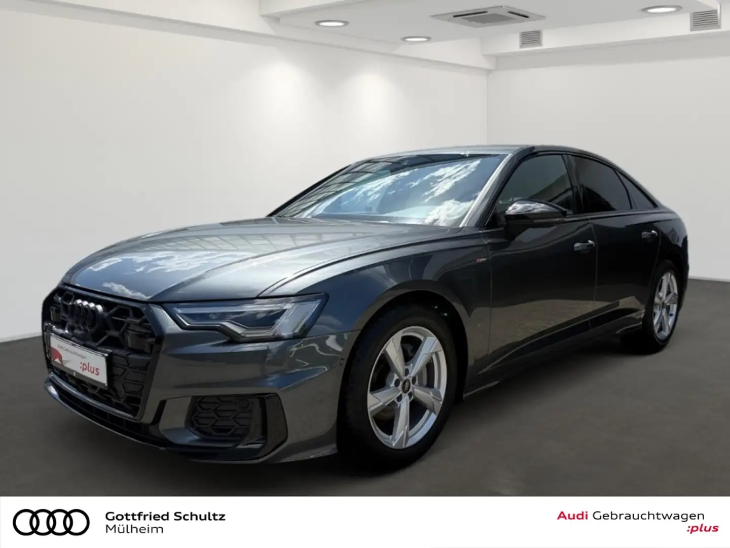 Audi A6 40 TDI S-tronic MATRIX KAMERA NAVI OPTIK-BLACK ELE Gris - 2