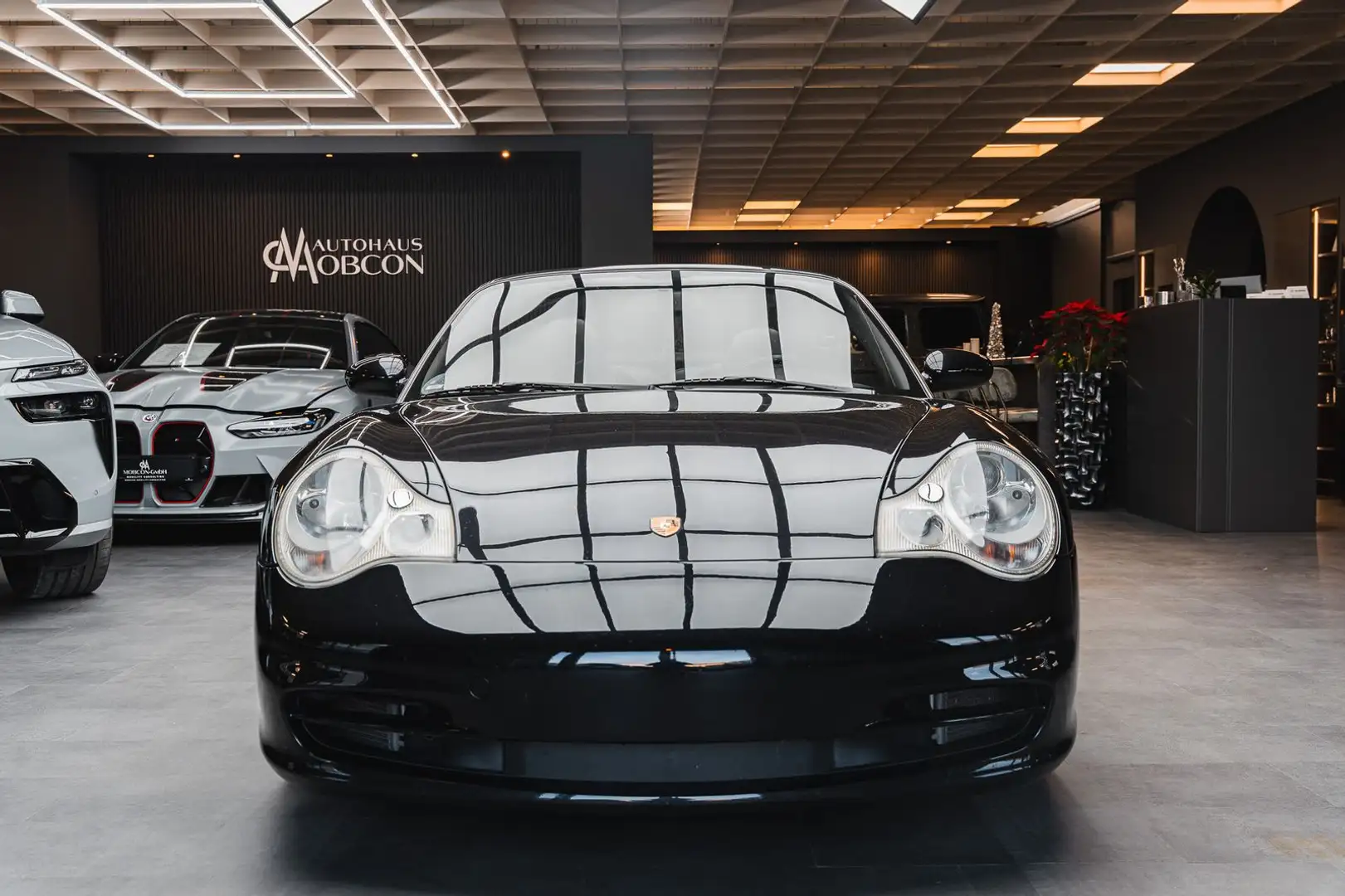 Porsche 996 Carrera Cabrio |Motor neu|PZ-Scheck|Sportaga Schwarz - 2