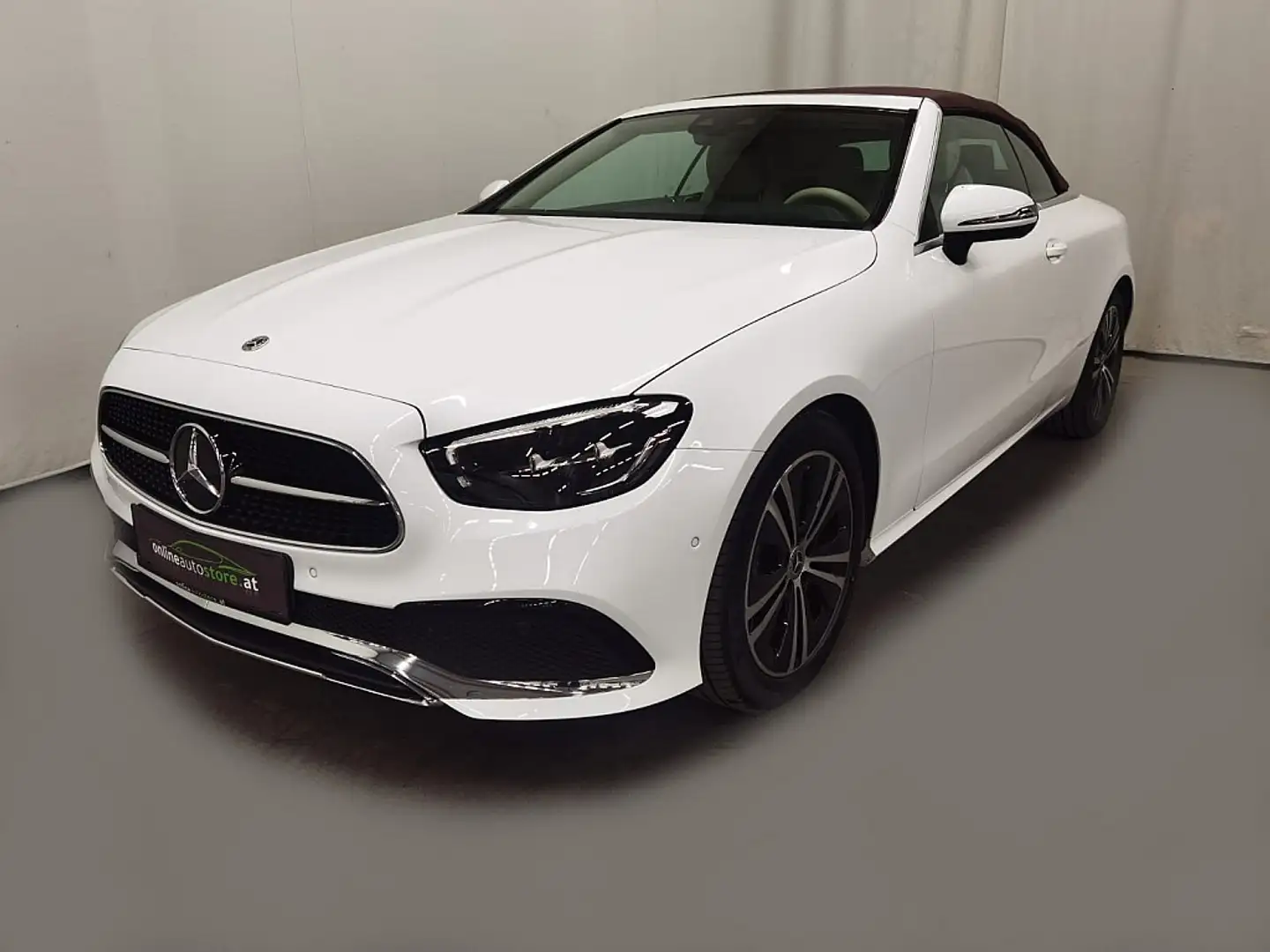 Mercedes-Benz E 220 d Aut. Cabrio HUD, Leder, LED, Weiß - 1