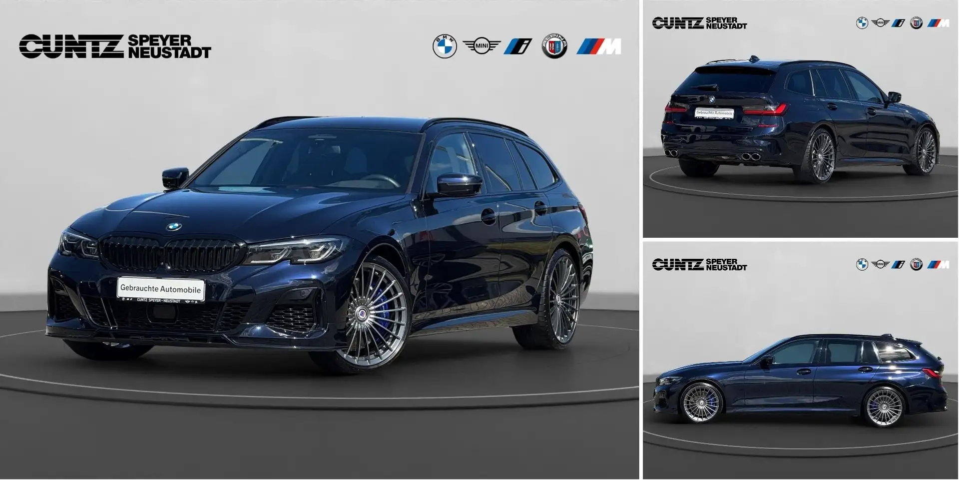 Alpina B3 Bi-Turbo Touring Laser Anhängerk. Harman/Kardon Dr Albastru - 1