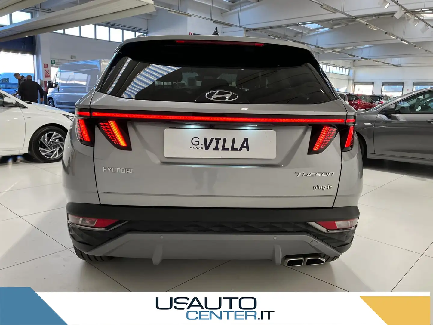 Hyundai TUCSON III 2021 1.6 phev Exellence Lounge Pack 4wd auto Grau - 2