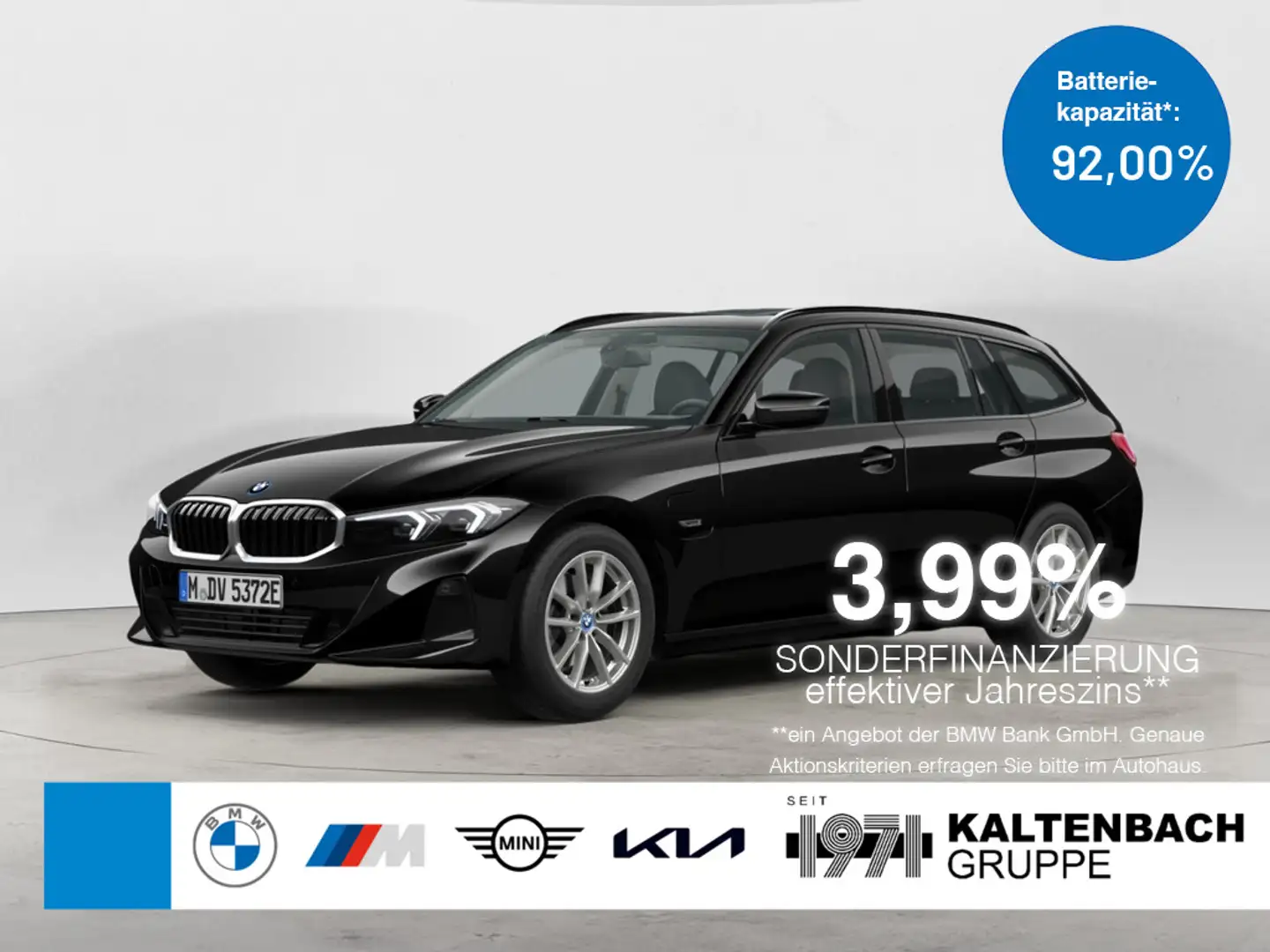 BMW 320 e Touring xDrive FACEL. PANO LED NAVI H/K Schwarz - 1