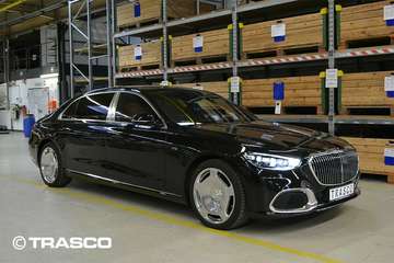 S580L MAYBACH armored Level 6 A-Kip TRASCO