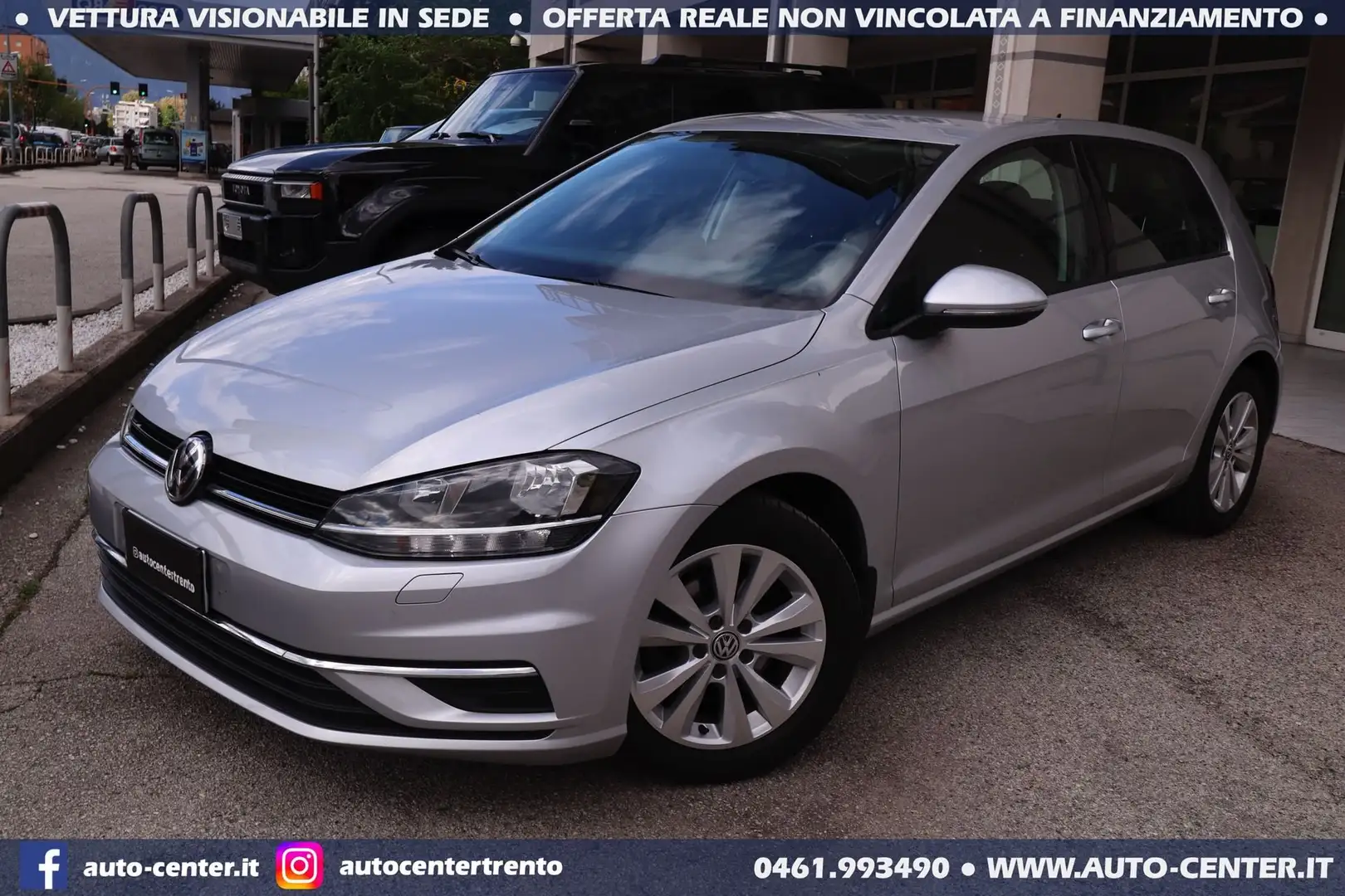 Volkswagen Golf 7.5 2.0 TDI 5p. 4MOTION *GANCIO TRAINO Argento - 2