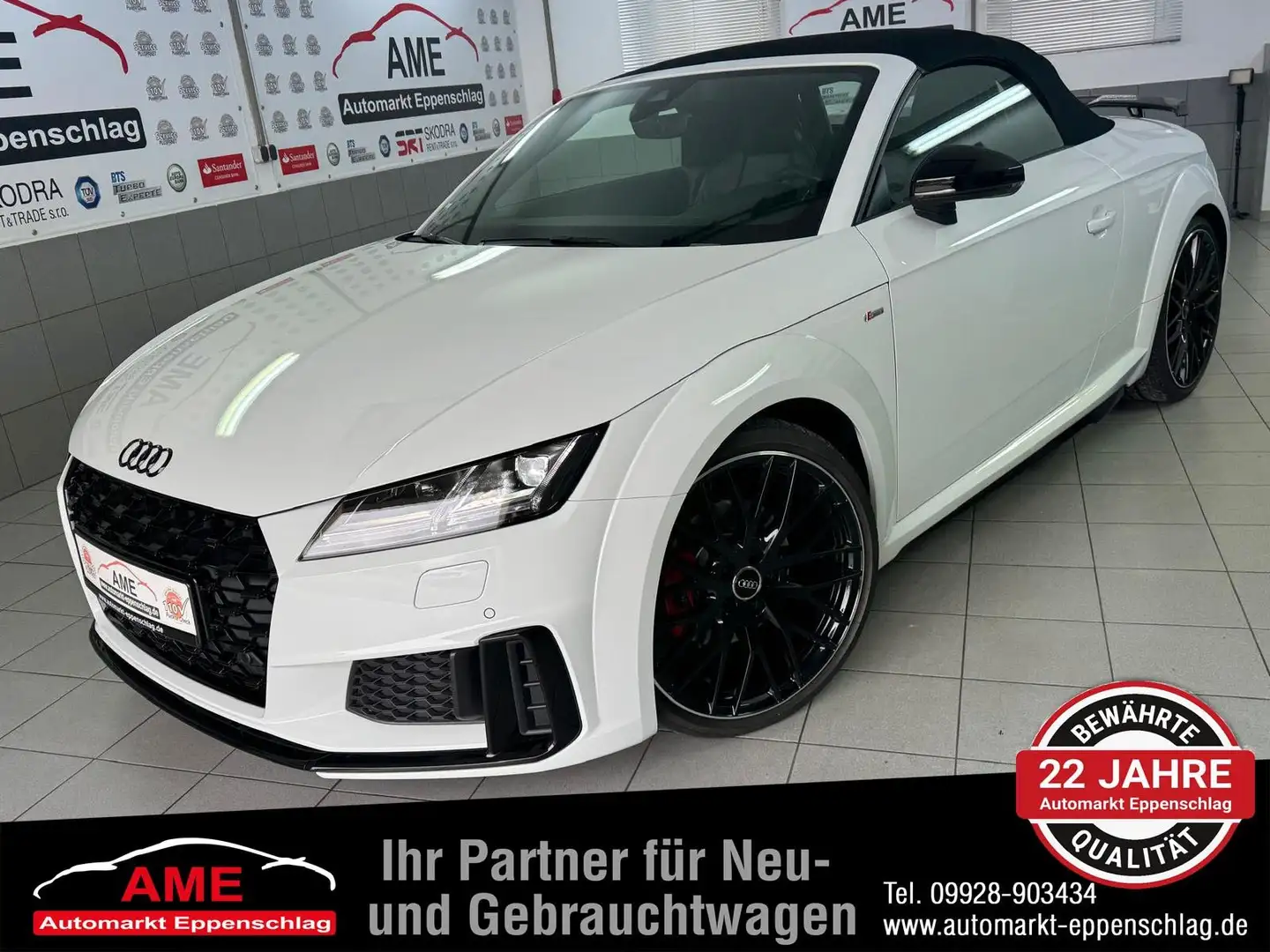 Audi TT Roadster 40TFSI S tronic *S line Competition* Blanc - 1