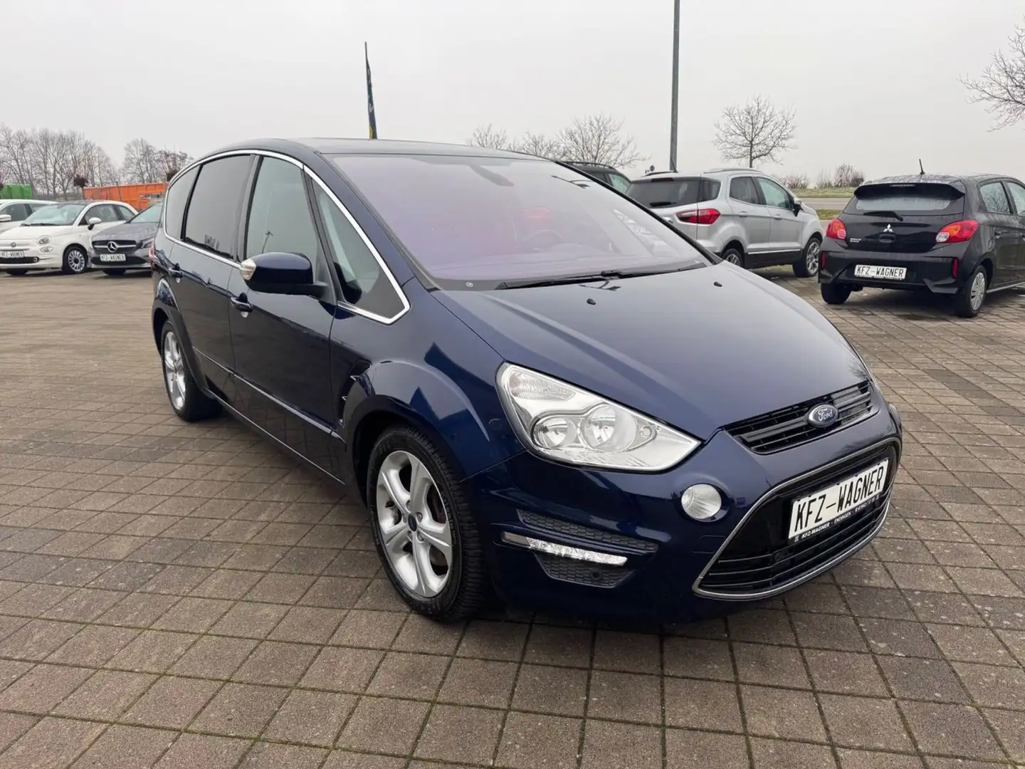 Ford S-Max 2.0 EB AUTOMATIK 240PS PANO NAVI LEDER Blau - 2