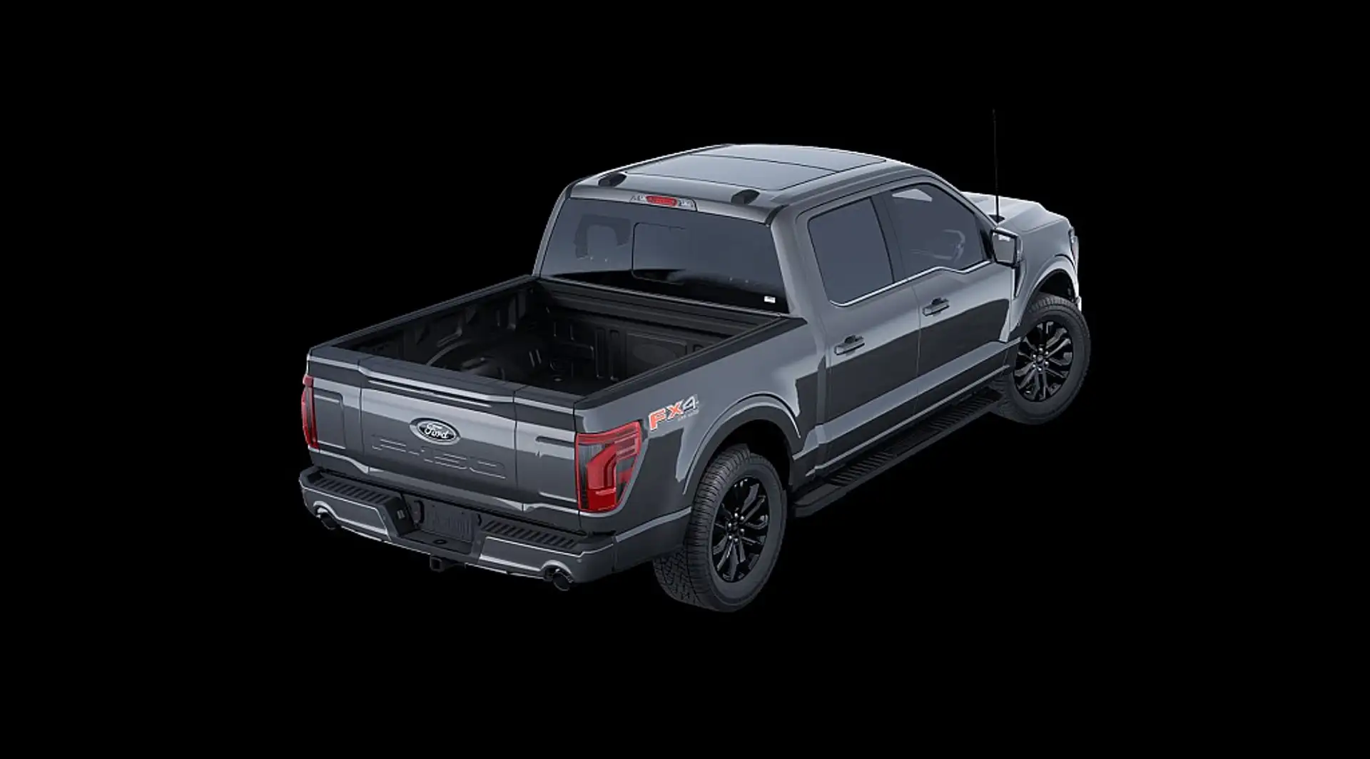 Ford F 150 F-150 LARIAT SuperCrew ShortBed 5,0 L V8 AT 4x4... Grau - 2