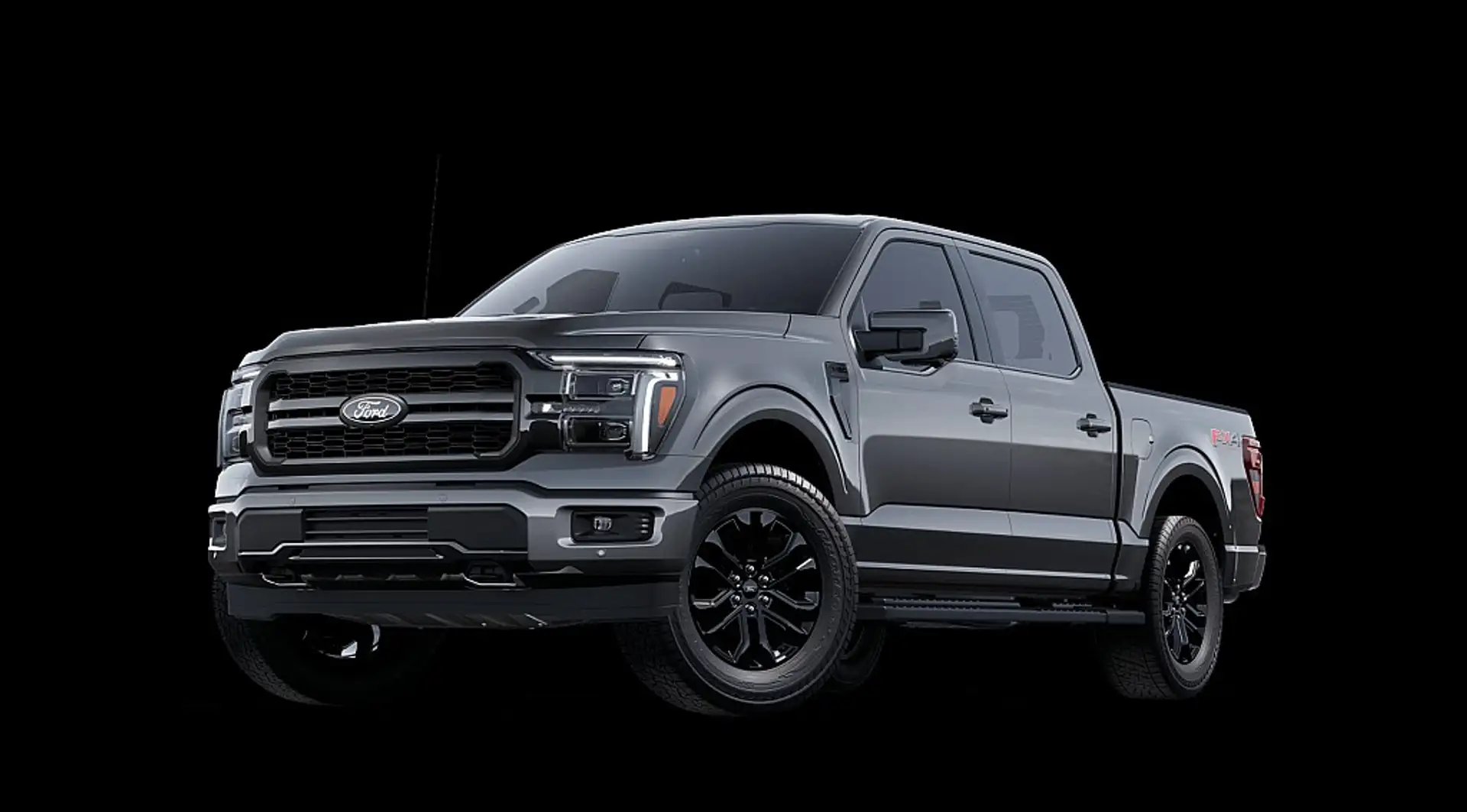 Ford F 150 F-150 LARIAT SuperCrew ShortBed 5,0 L V8 AT 4x4... Grau - 1