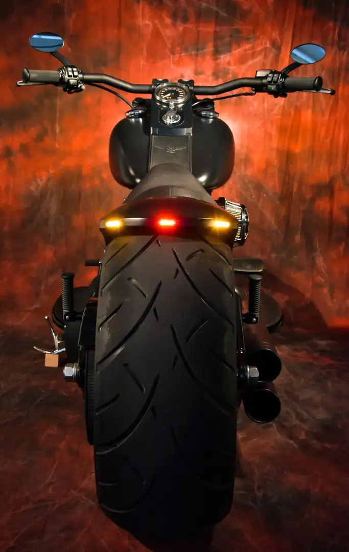 Harley-Davidson Fat Boy Umbau 260 Schwarz&laut Jekill Noir - 2