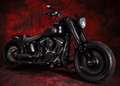 Harley-Davidson Fat Boy Umbau 260 Schwarz&laut Jekill Noir - thumbnail 4