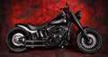 Harley-Davidson Fat Boy Umbau 260 Schwarz&laut Jekill Noir - thumbnail 3