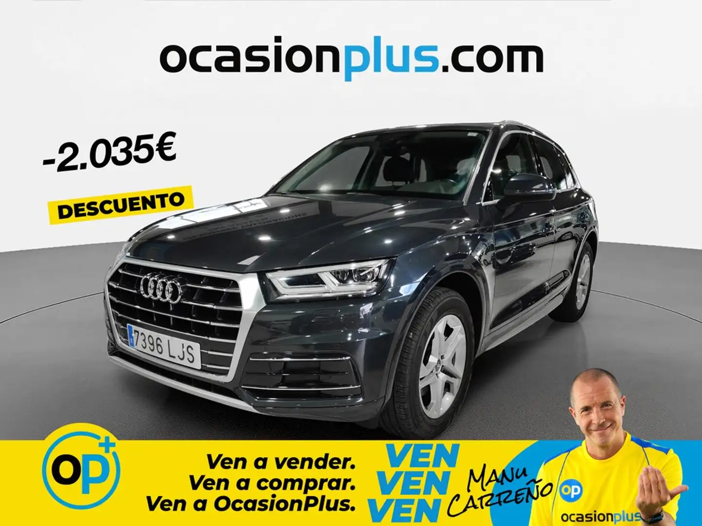 Audi Q5 35 TDI Design S tronic 120kW Gris - 1