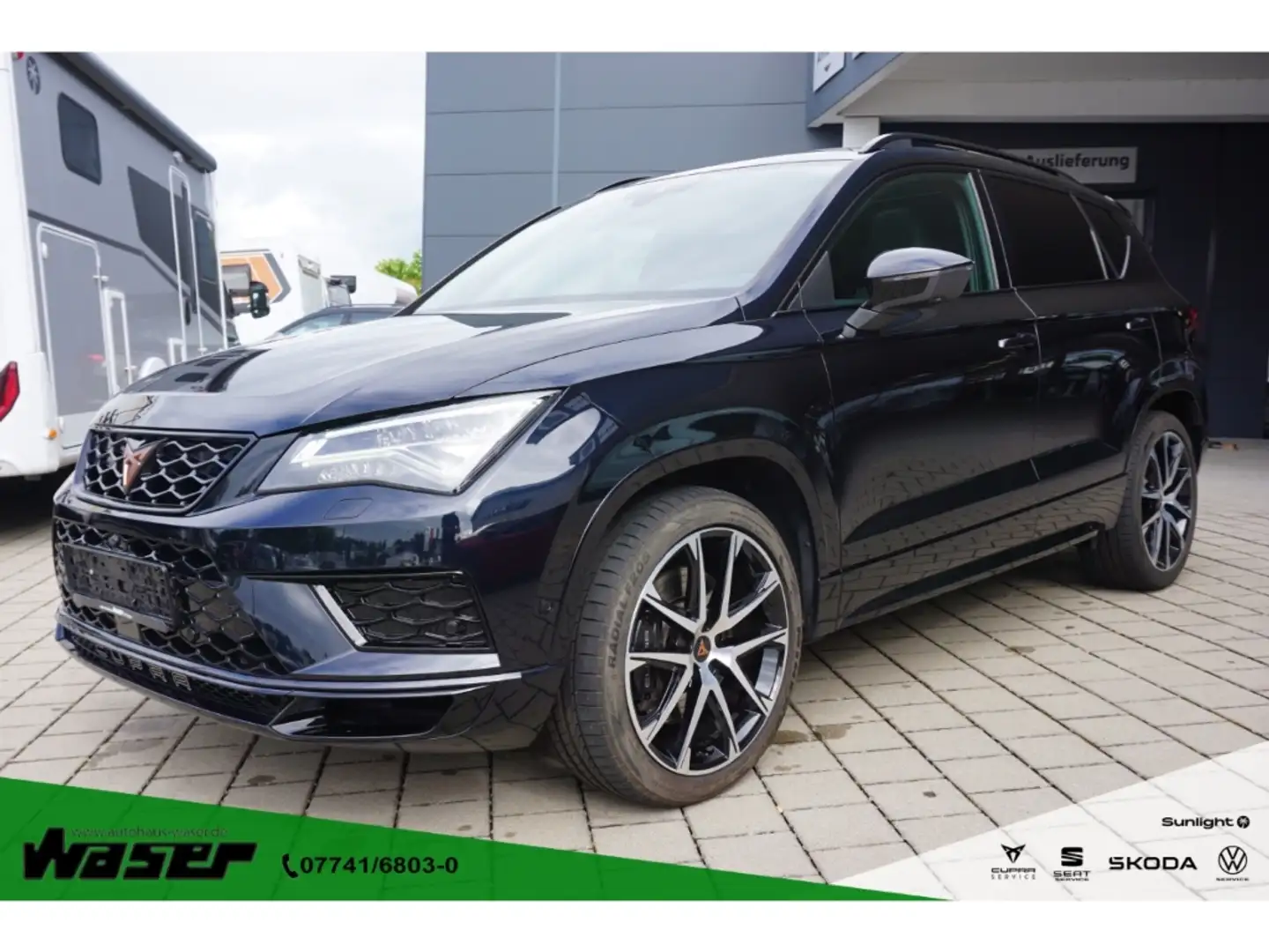 CUPRA Ateca 2.0 TSI 4Drive DSG AHK Navi ACC Beats LED Black Pa Schwarz - 1