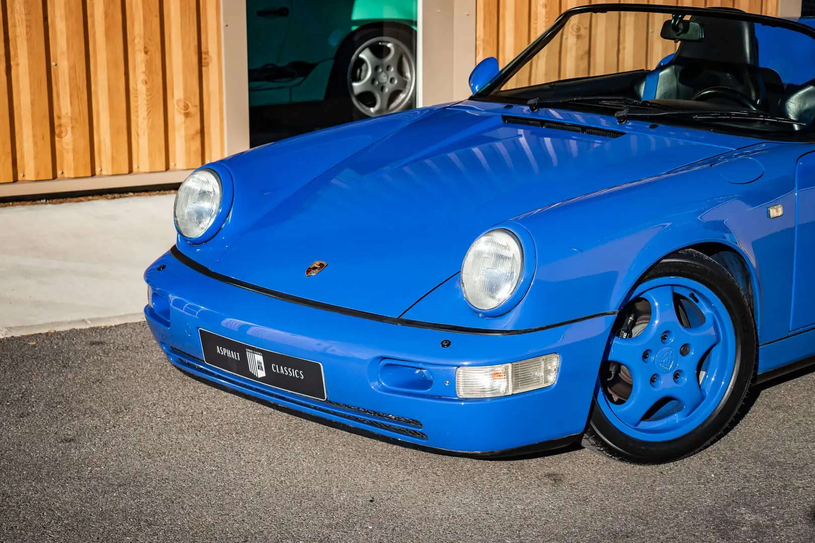 Porsche 911 964 Speedster Bleu - 2