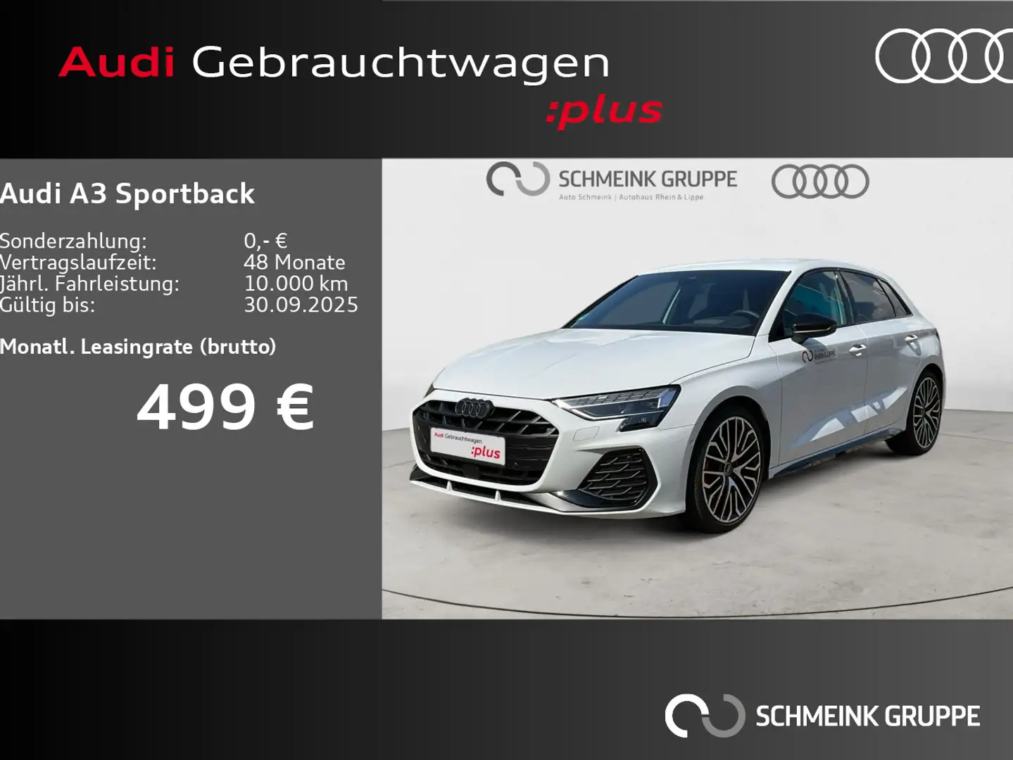Audi A3 35 TDI 2x S line HeadUp AHK ACC LED Blanc - 1