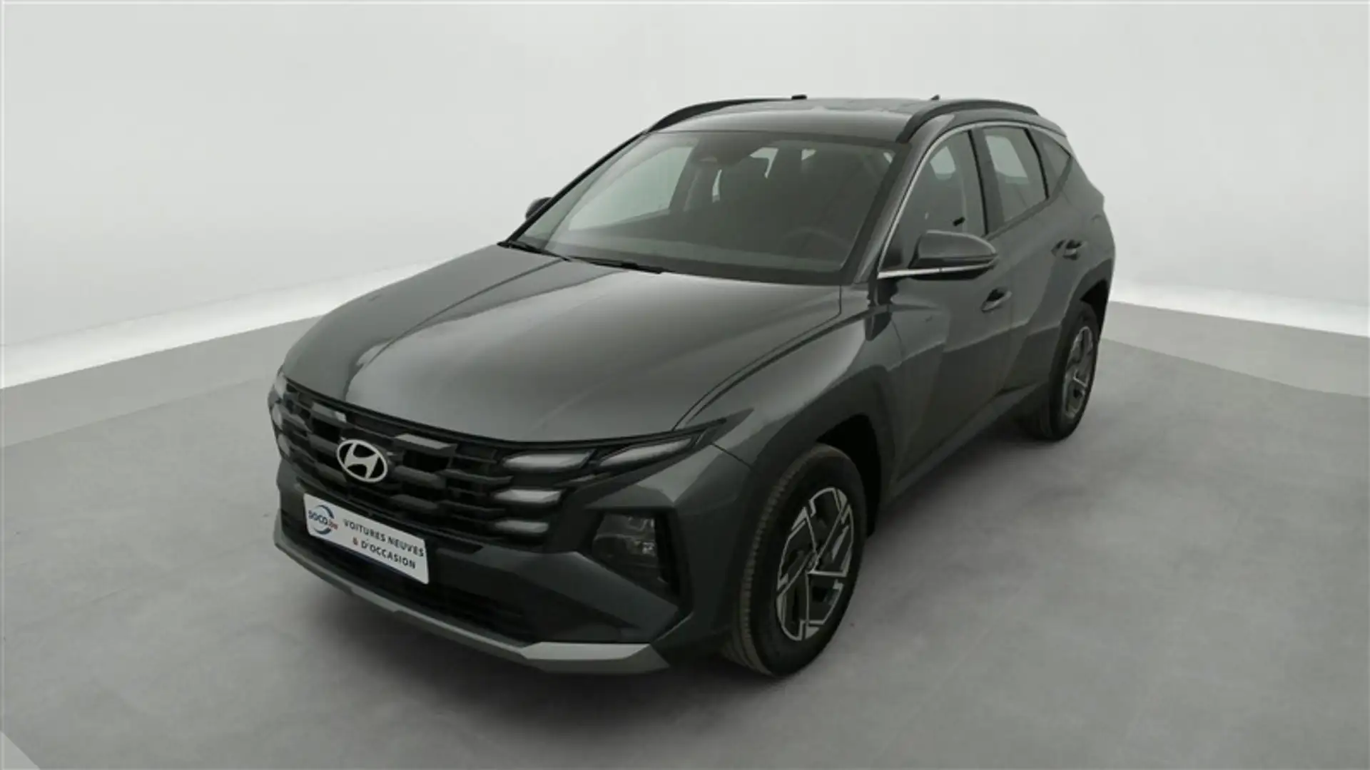 Hyundai TUCSON 1.6 T-GDi 150cv Techno NAVI / CARPLAY / CAMERA / ALU Grijs - 1