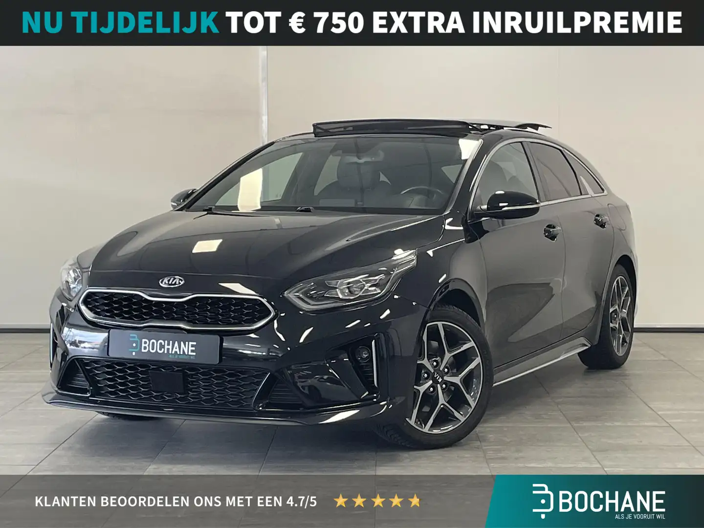 Kia ProCeed / pro_cee'd 1.0 T-GDI GT-Line | NL-auto | Trekhaak | Panoramad Noir - 1