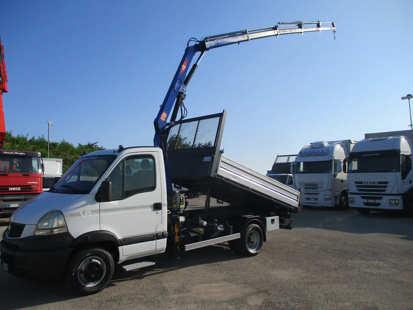 Renault Mascott 65 Q PATENTE C 3000 160CV GRU PM 4S+RADIOC+RIBALTA Weiß - 2