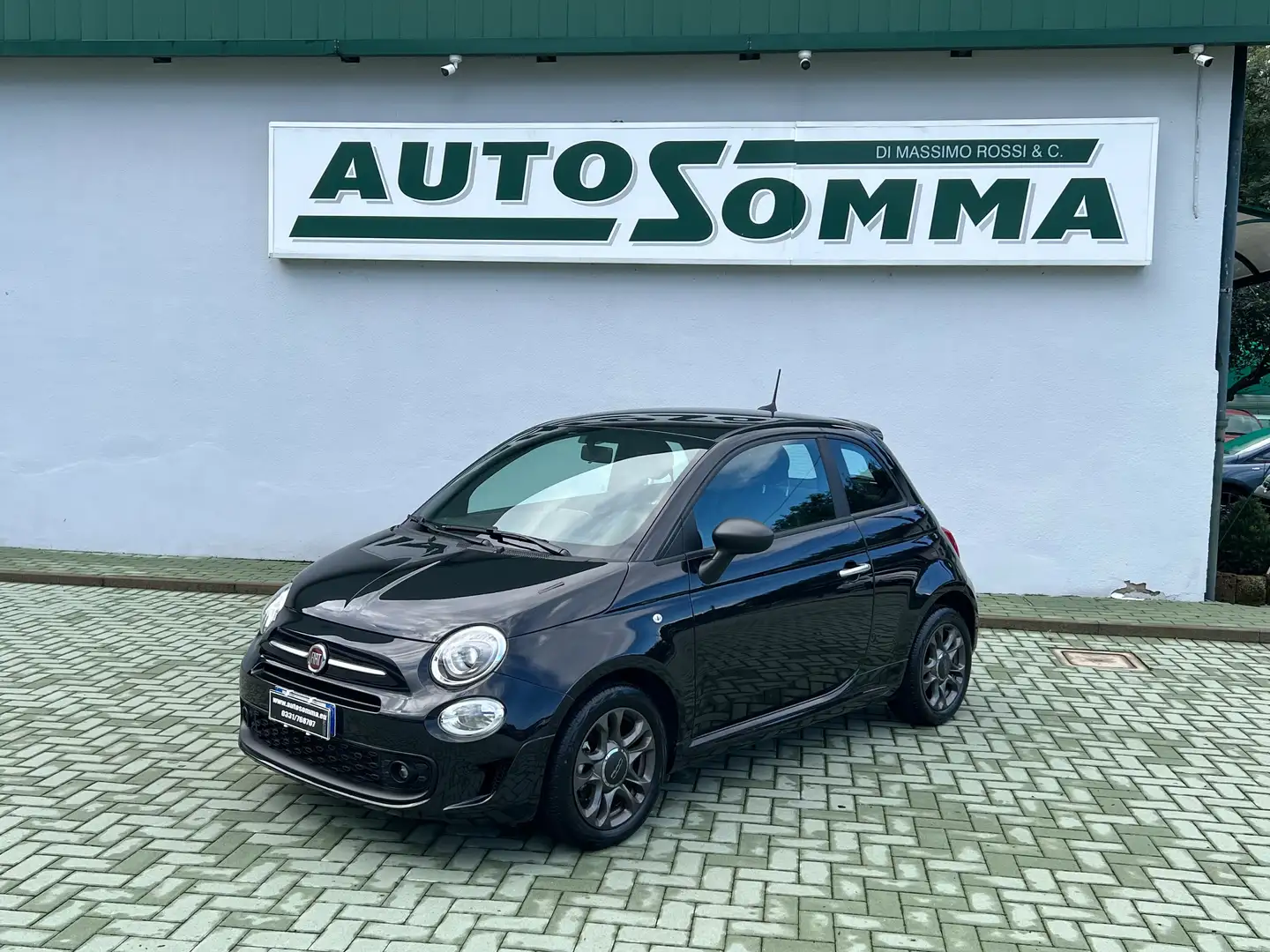 Fiat 500 1.0 hybrid Connect 70cv OK x NEOPAT. - 14000 KM! Nero - 1
