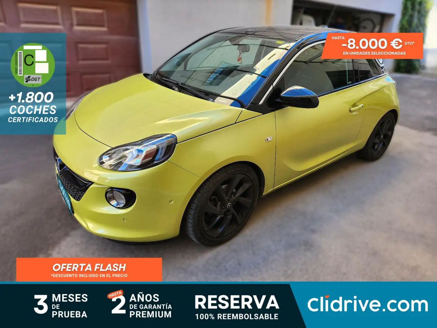 Opel Adam 1.4 XER S&S Slam Žlutá - 1