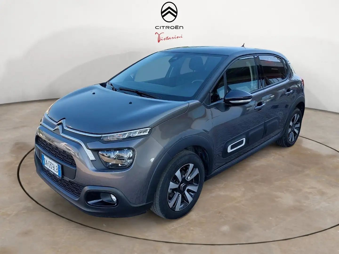 Citroen C3 1.5 B-HDi 102cv E6D-Isc SHINE / C. Lega + Parking Grigio - 1