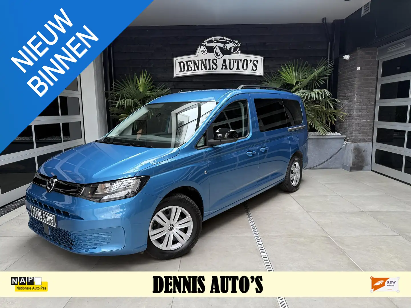Volkswagen Caddy Maxi 1.5 TSI 7 personen Blauw - 1