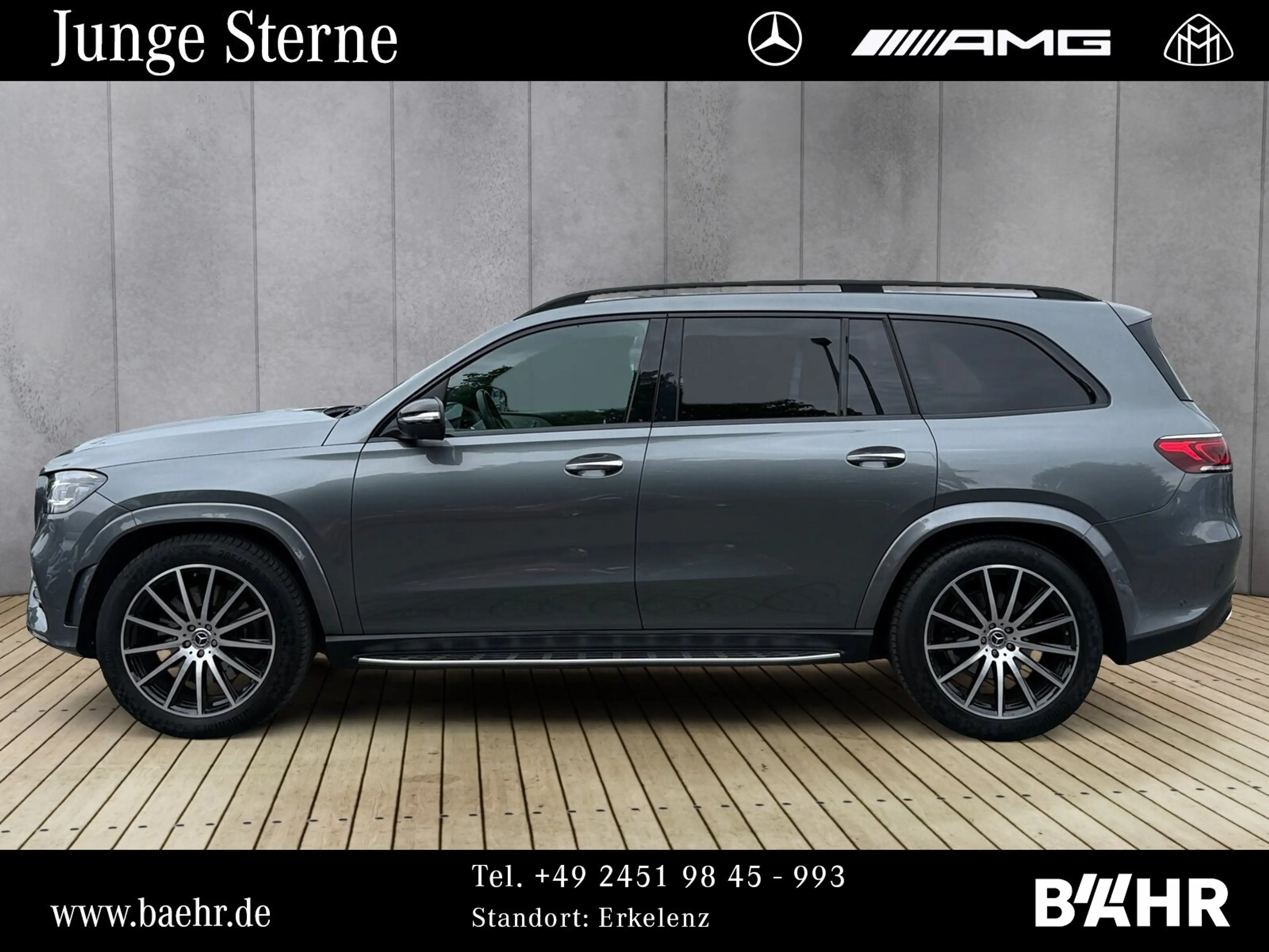 Mercedes-Benz GLS 400 GLS 400 d 4M AMG+Night/Pano/AHK/Airmatic/360° LED — photo 2