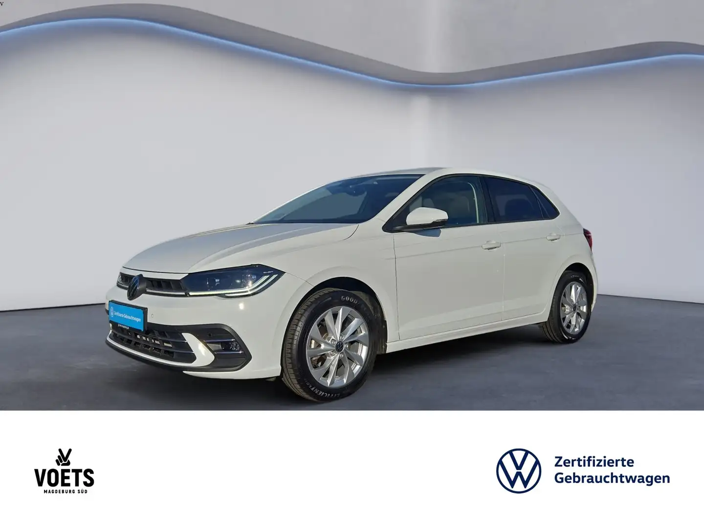 Volkswagen Polo VI STYLE TSI DSG KAMERA+NAVI+ACC+LED+ALU+ Blanc - 1