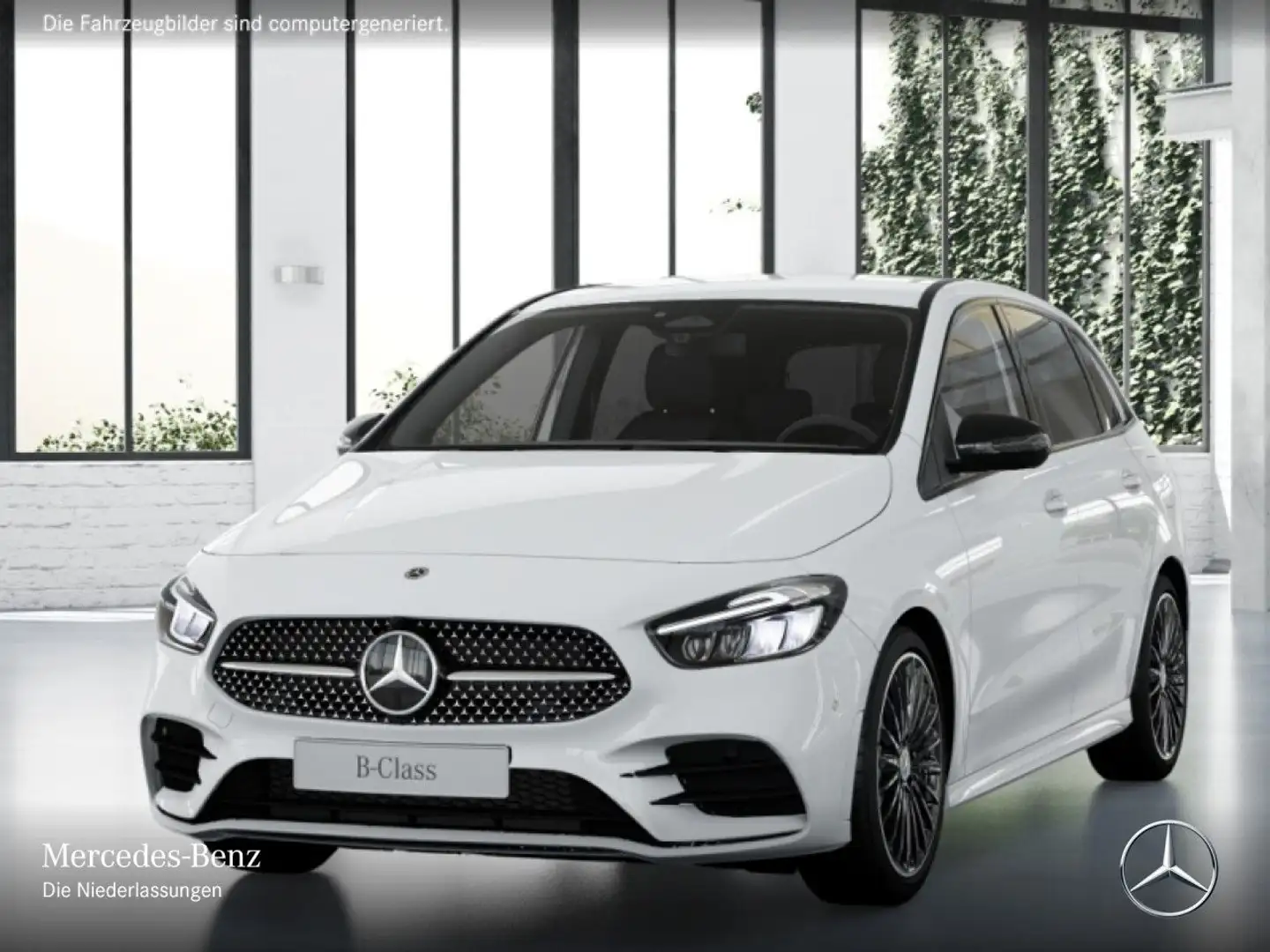 Mercedes-Benz B 180 AMG+NIGHT+LED+KAMERA+TOTW+KEYLESS+7G Weiß - 2