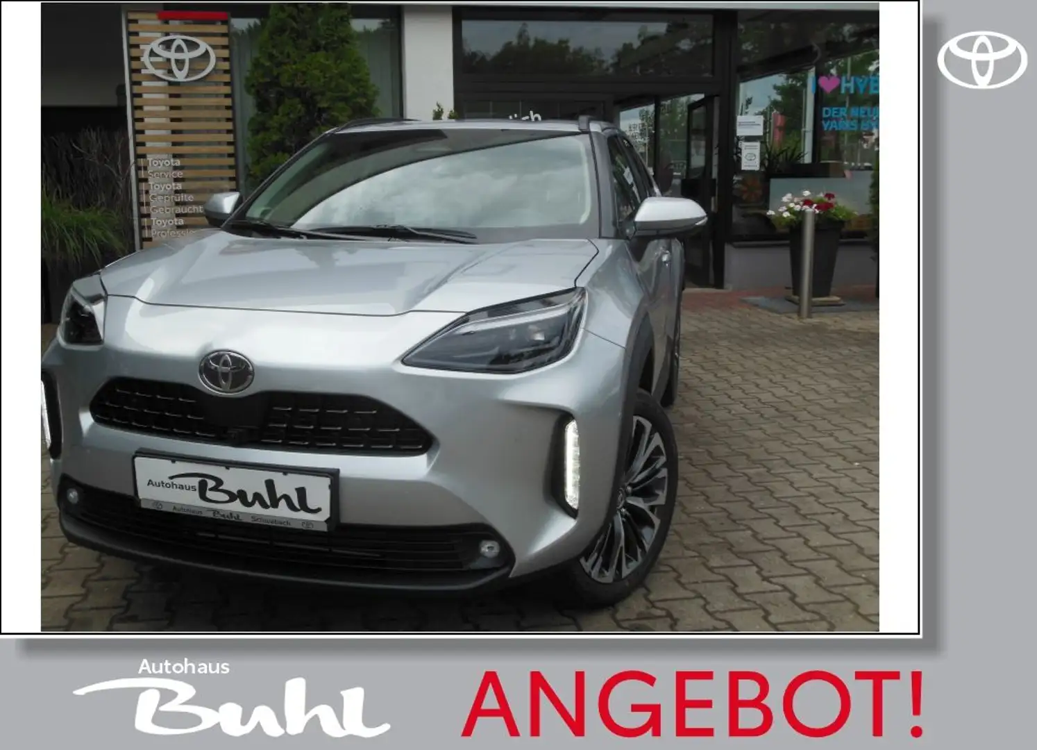 Toyota Yaris Cross Hybrid 130 1.5 VVT-i Style*m. Advanced Tech.Paket Silber - 1