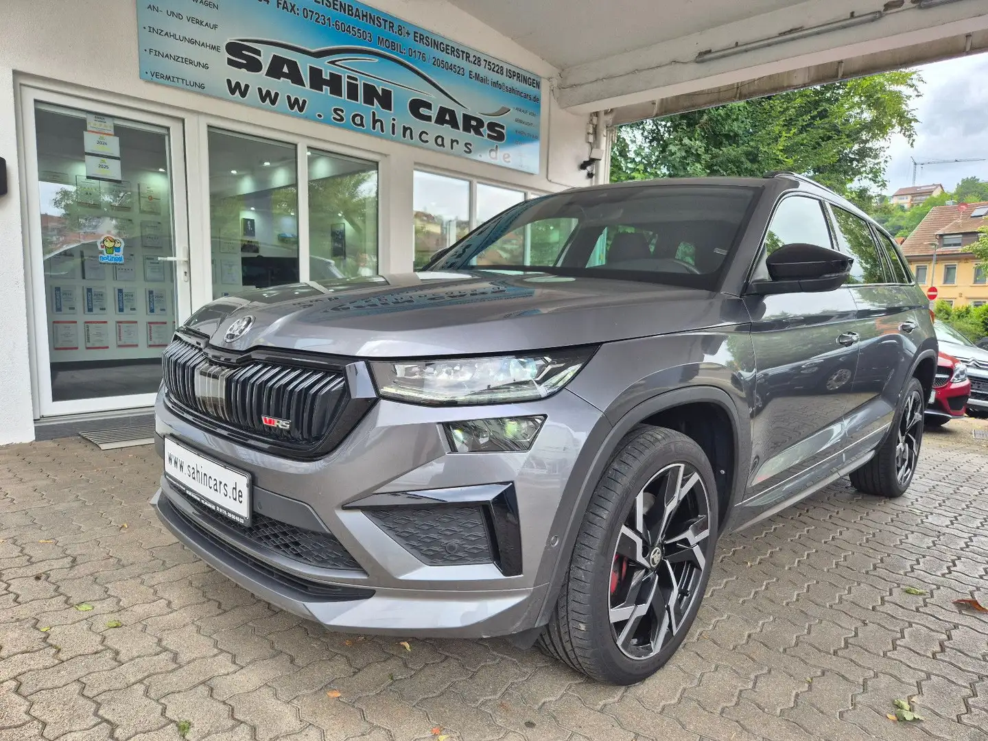 Skoda Kodiaq RS 2.0TSI DSG 4x4 LED/AHK/DCC/ACC/SMARTLI Grau - 1