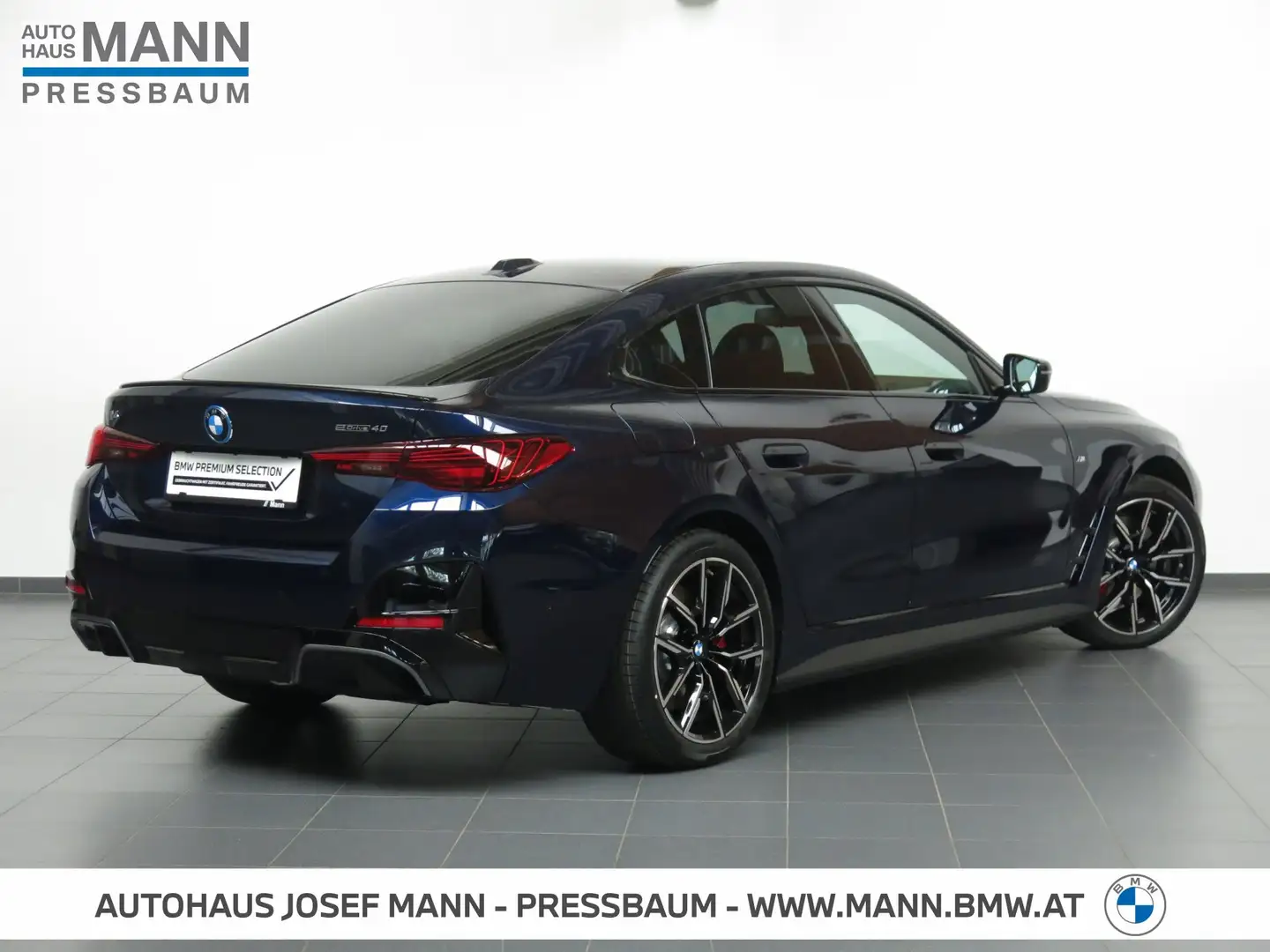 BMW i4 eDrive40 M SPORTPAKET PRO Blau - 2