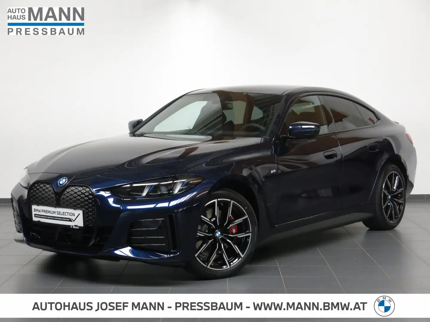 BMW i4 eDrive40 M SPORTPAKET PRO Blau - 1