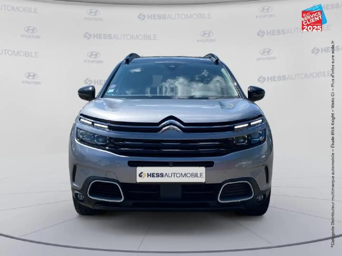 Citroen C5 Aircross PureTech 180ch S/S Shine EAT8 Sieges chauf GPS Camera Gris - 2