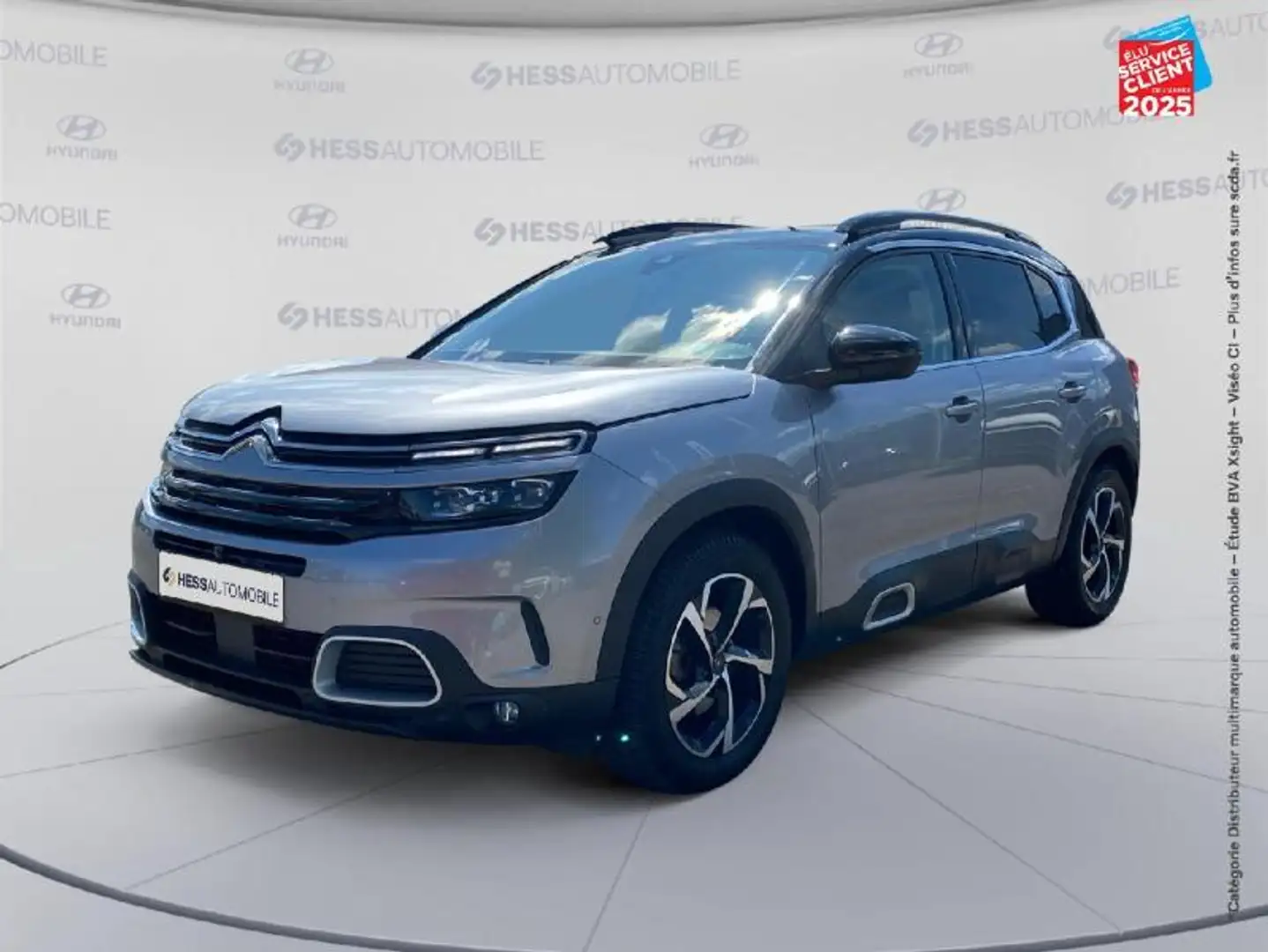Citroen C5 Aircross PureTech 180ch S/S Shine EAT8 Sieges chauf GPS Camera Gris - 1