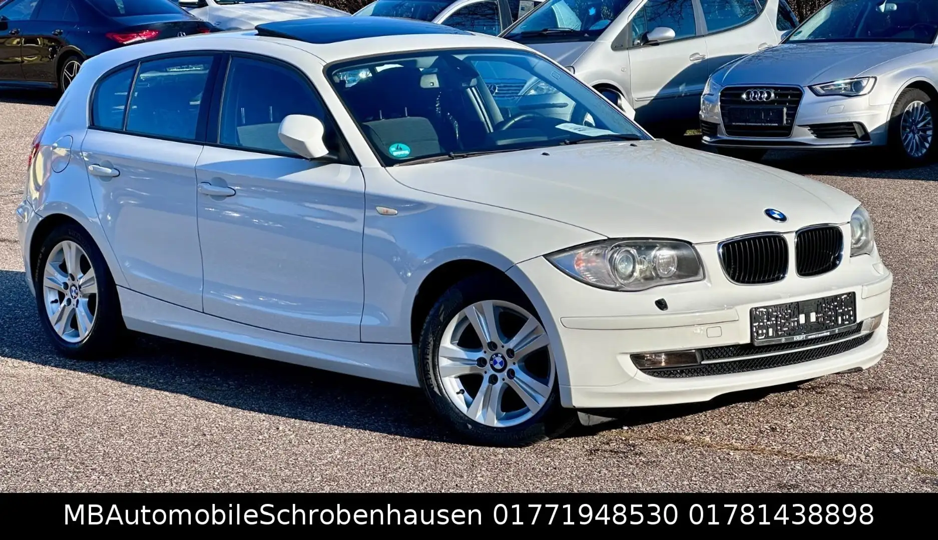 BMW 120 Baureihe 1 Lim. 120i Weiß - 1