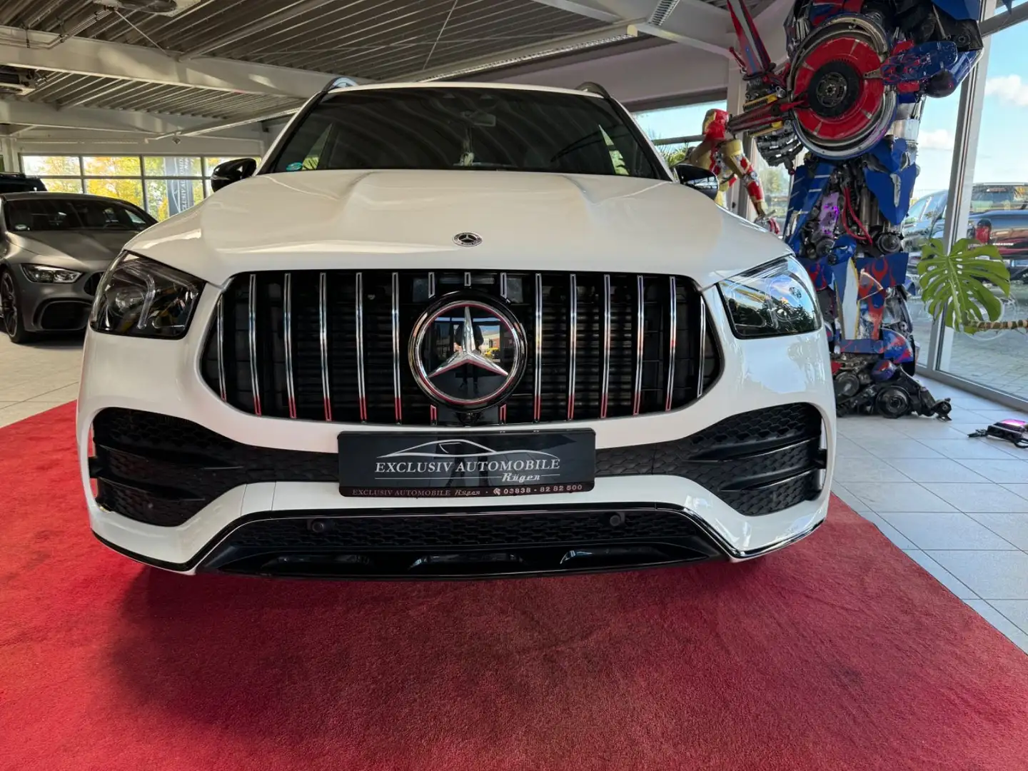 Mercedes-Benz GLE 400 AMG AHK Leder 22 Zoll Burmester Bílá - 2