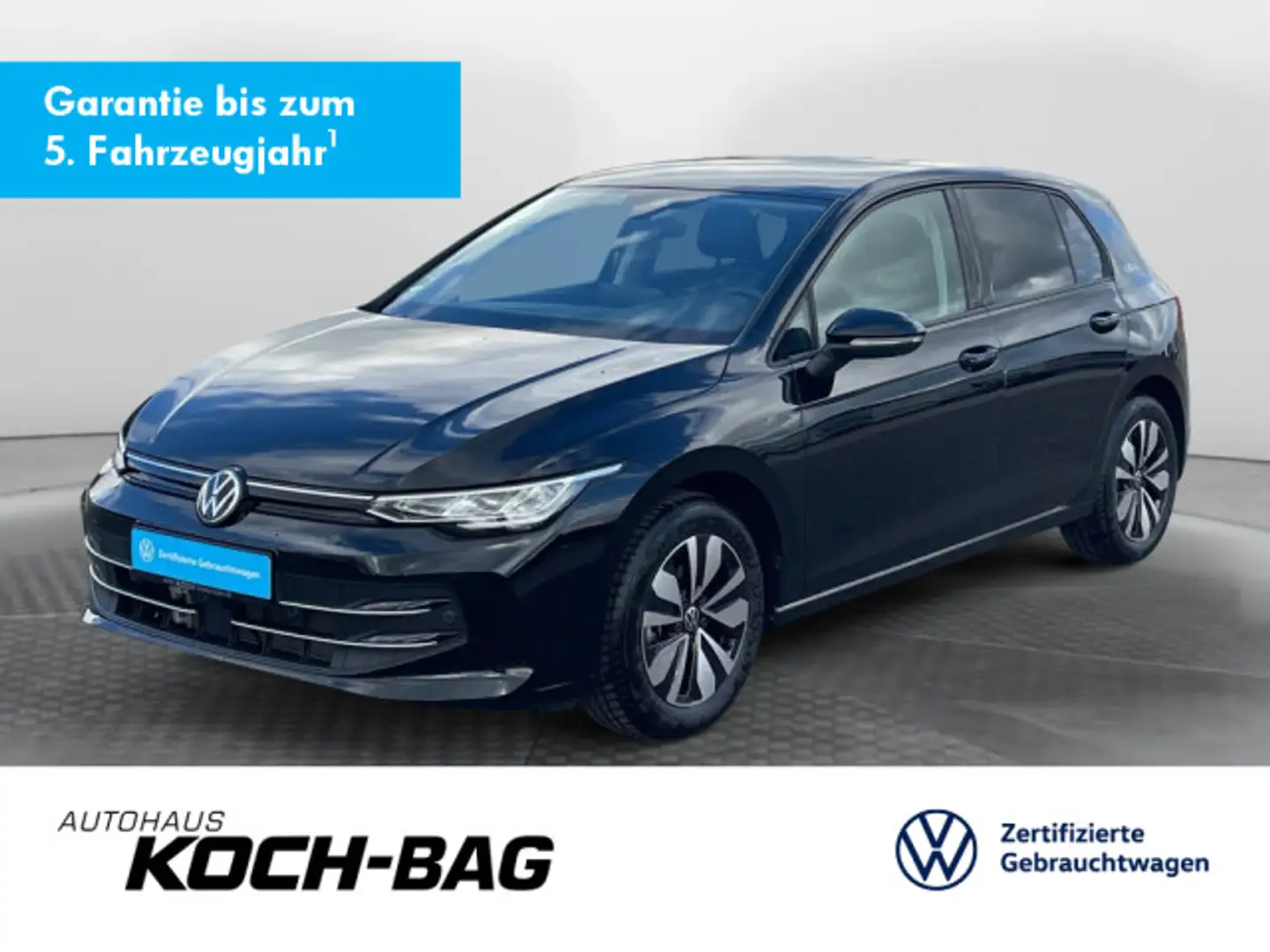 Volkswagen Golf VIII 1.5TSI Goal Navi Kamera LED Schwarz - 1
