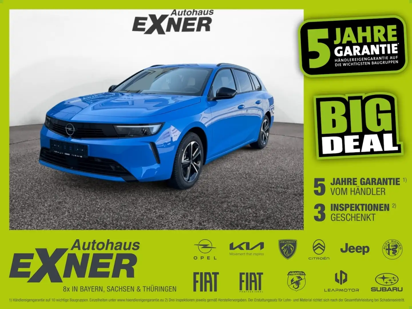 Opel Astra L Sportstourer 1.2 Turbo EDITION *AHK*LED Blau - 1
