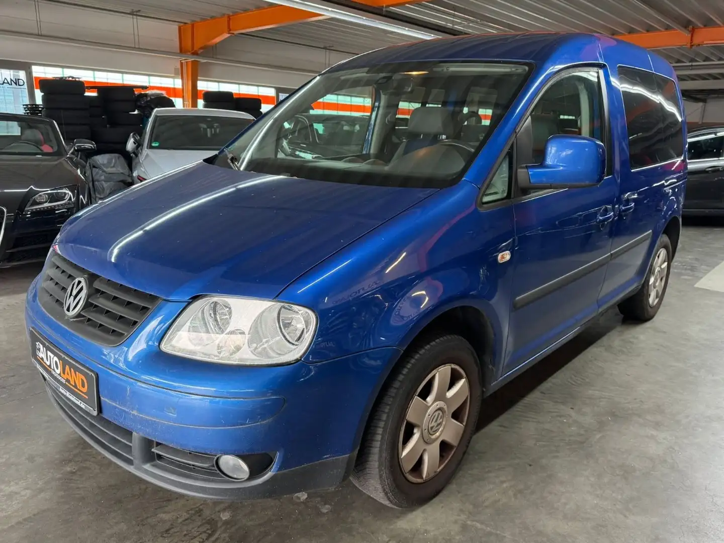 Volkswagen Caddy Life*LPG*KLIMA*2x SCHIEBETÜR* Blau - 2