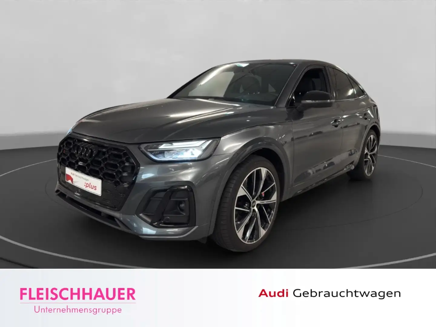 Audi SQ5 Sportback 3.0 TDI qu. Navi+LED+AHK+21''+HUD+sound+ Grau - 1