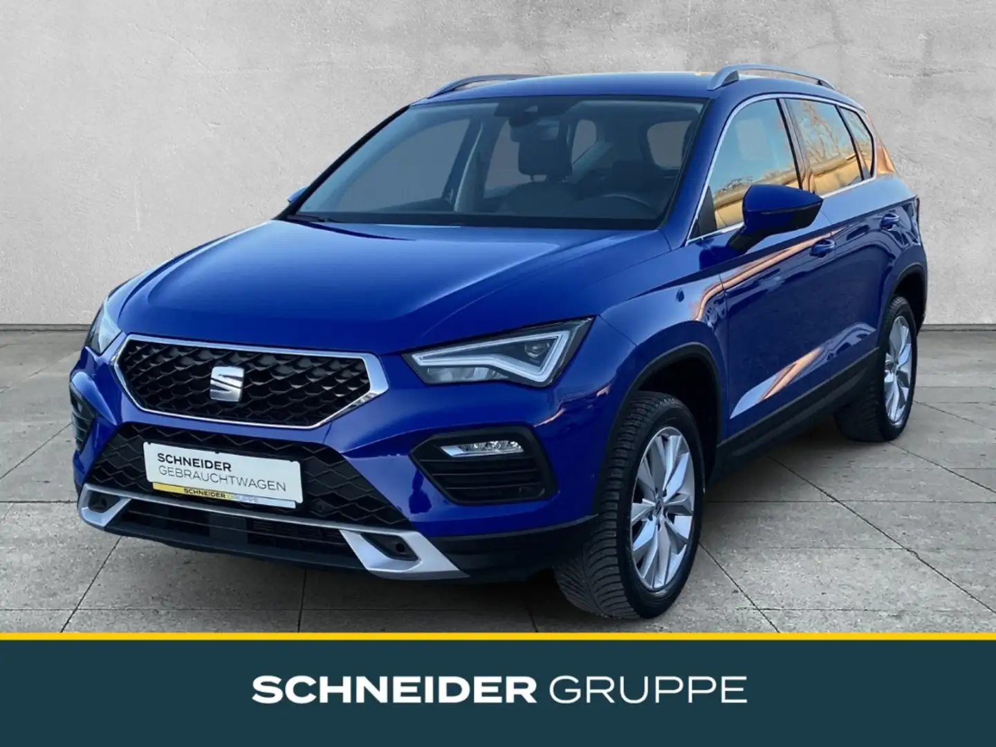 SEAT Ateca STYLE 1.5 TSI DSG Style LED+NAVI+ACC+FULL-LINK Blau - 1