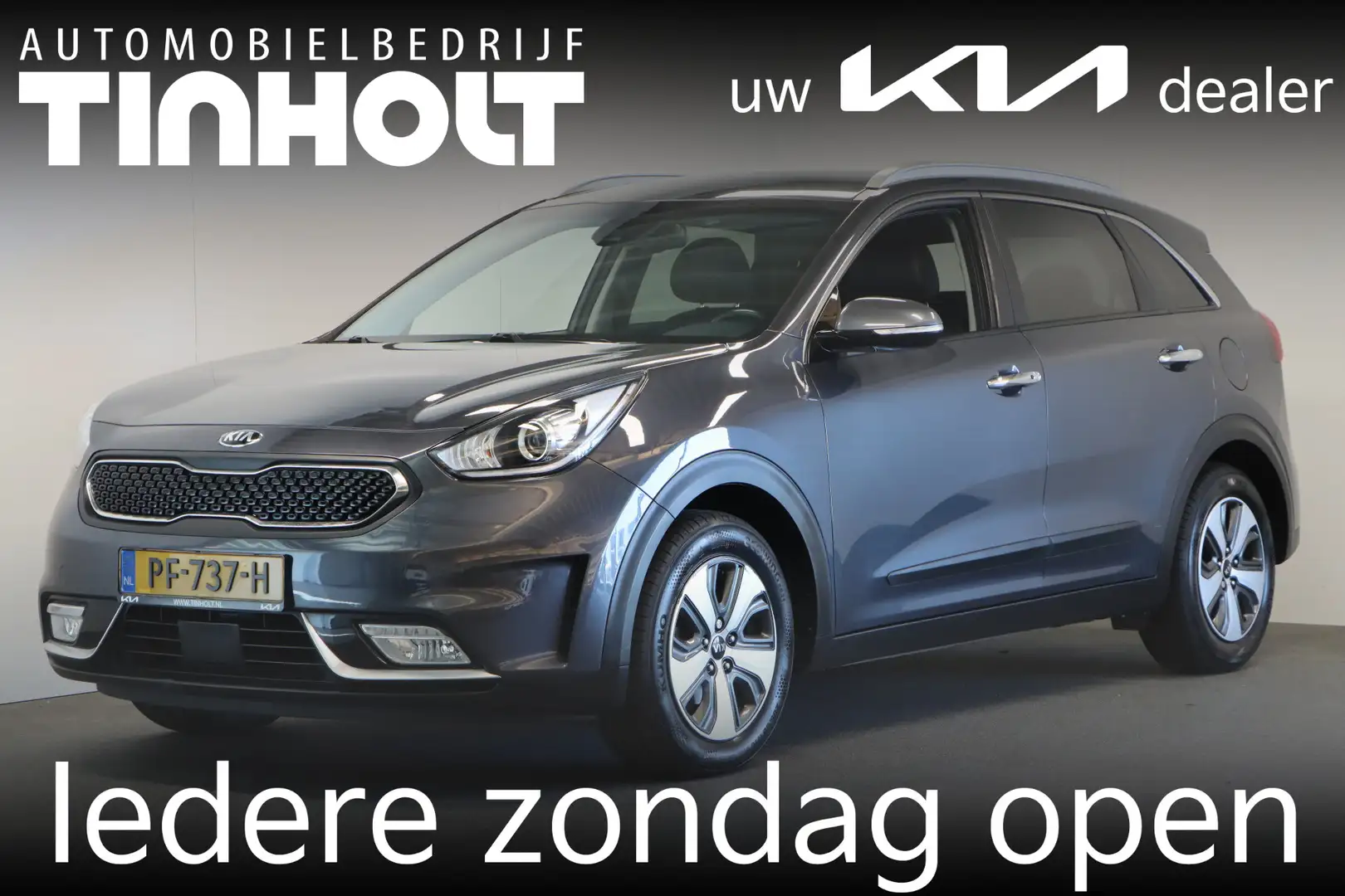 Kia Niro 1.6 GDi Hybrid BusinessLine siva - 1