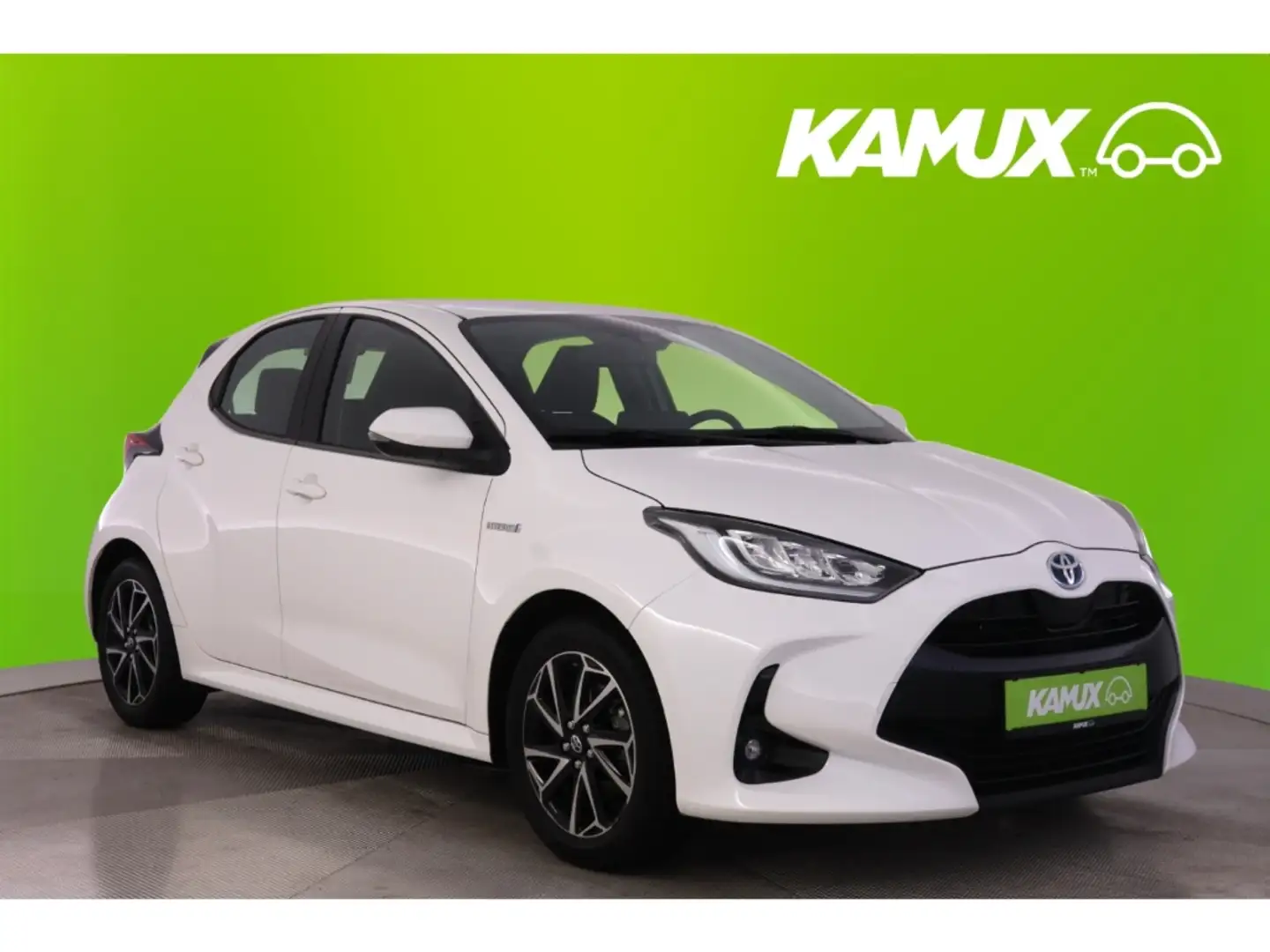 Toyota Yaris 1.5Dual-VVT-iE Aut.Club+LED+KAMERA+SHZ Weiß - 1