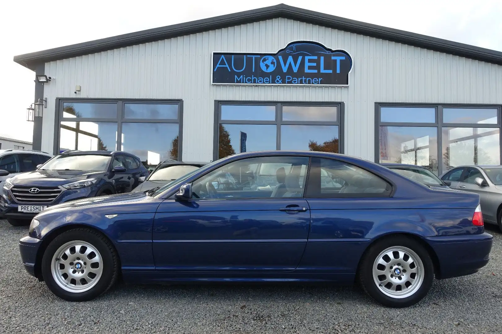 BMW 318 Ci Coupe Aut.KLIMA SD PDC 1.HAND Scheckheft Blau - 1