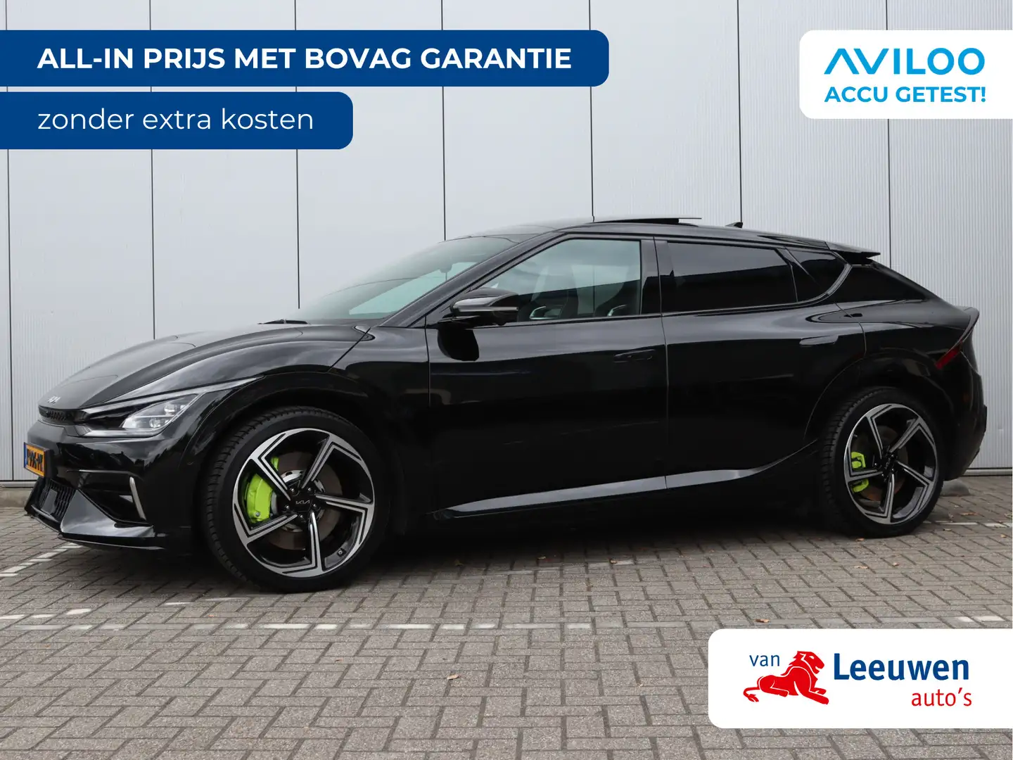 Kia EV6 GT AWD 77.4 kWh | 360 Camera | Panoramadak | Merid Zwart - 1